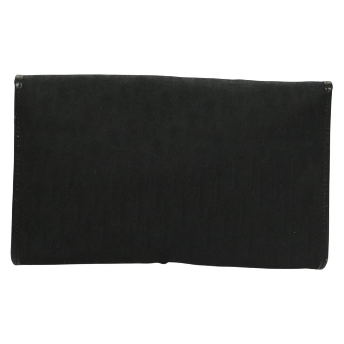 Dior DIOR Trotter Canvas Chain Shoulder Bag Black Gold Size ONE SIZE - 3 Thumbnail