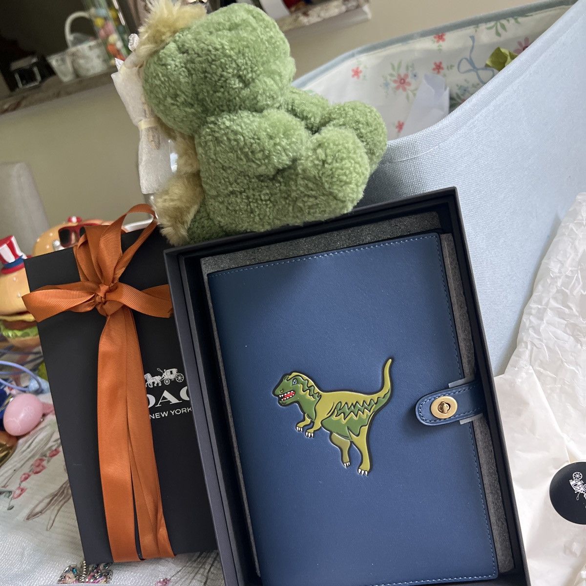 Coach Coach Rexy 10th Birthday notebook In Loved Sticker Print Size ONE SIZE - 2 Thumbnail