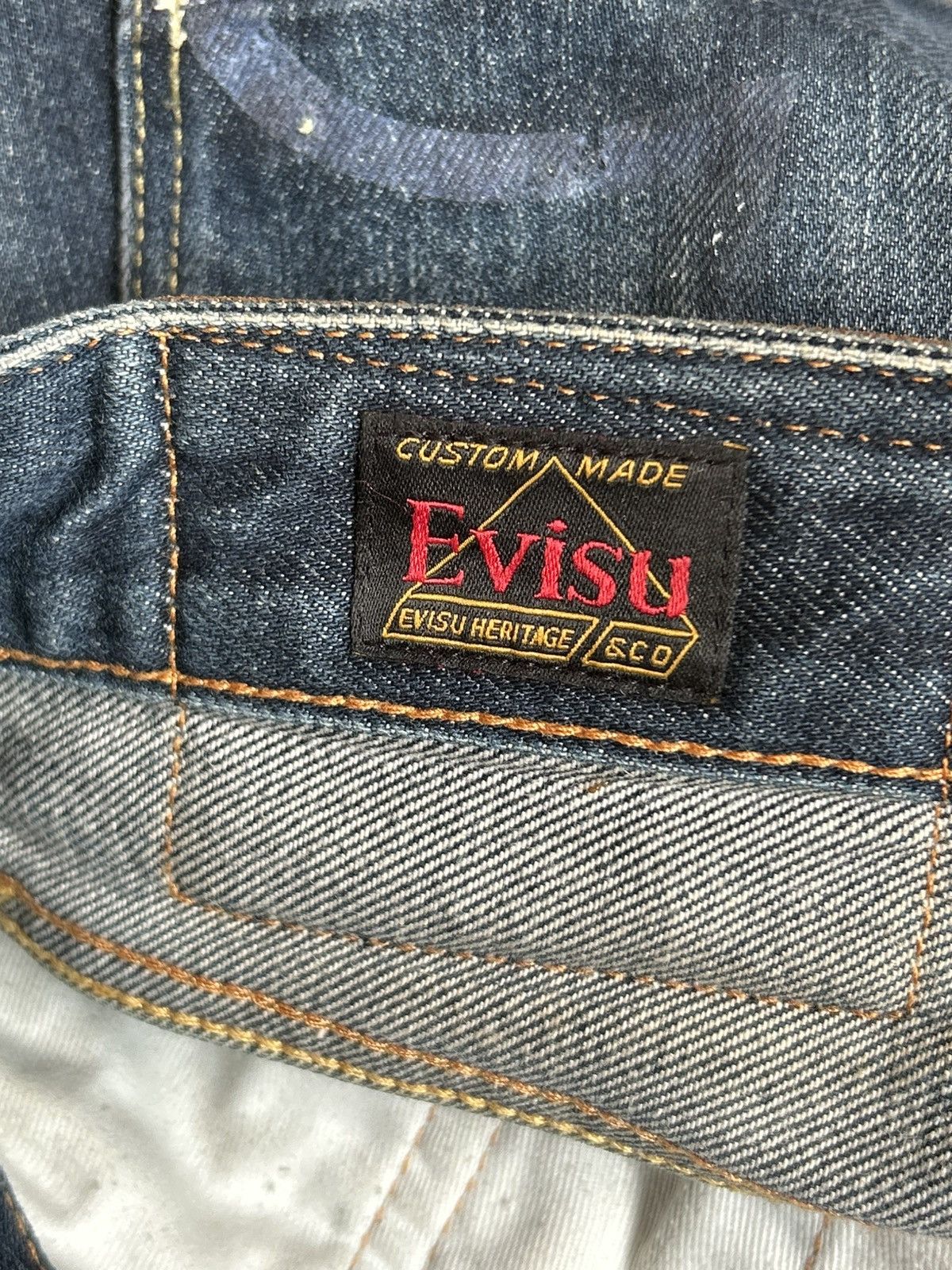 Evisu Evisu Selvedge Multi Pocket Denim Jeans W31 L32 Size US 31 - 16 Thumbnail