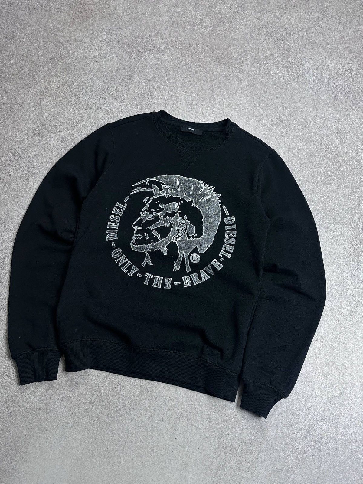 Diesel Vintage Diesel Brave Big Logo Sweatshirt S Size US S / EU 44-46 / 1 - 2 Thumbnail
