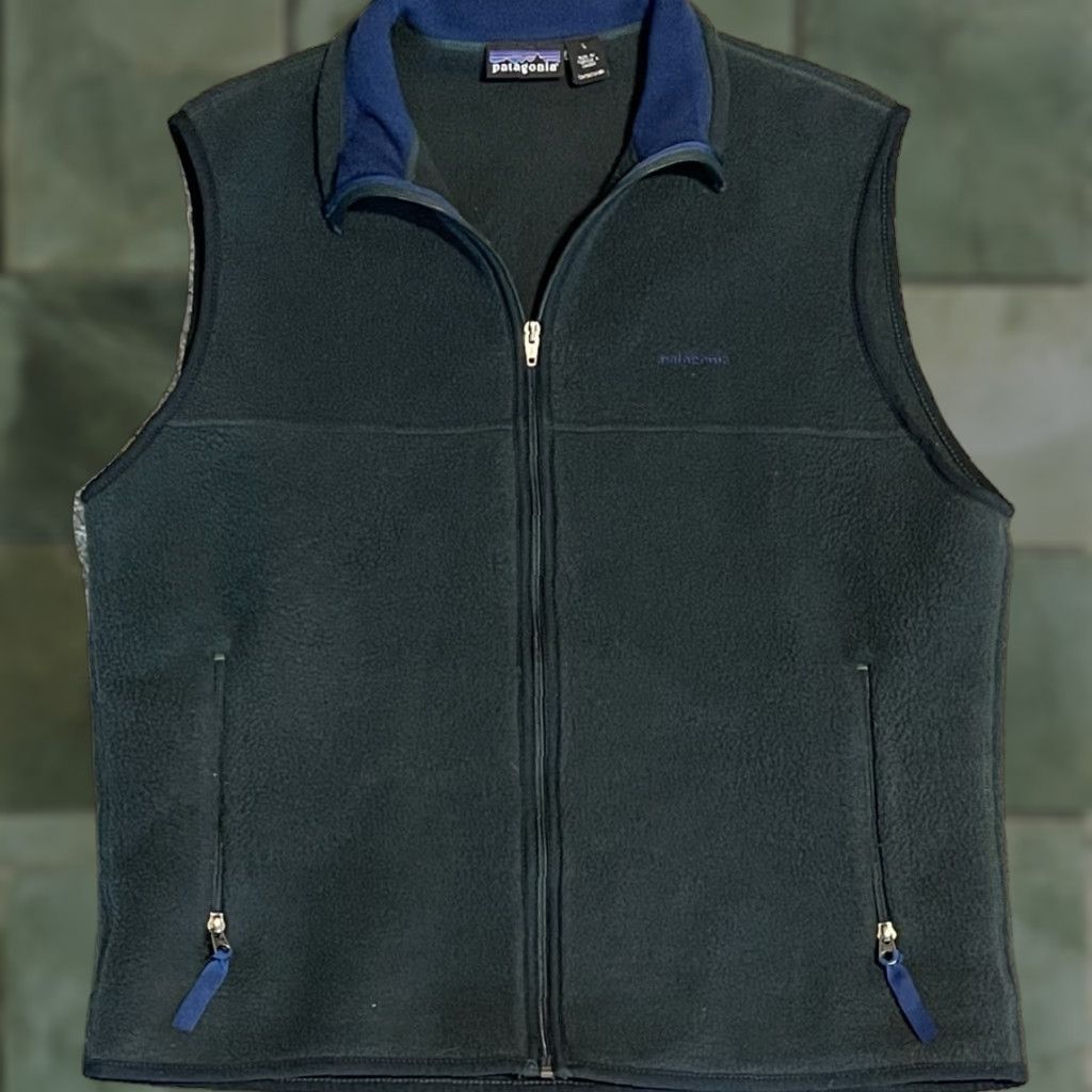 Patagonia VINTAGE Patagonia Vest Fleece Green Size L Men’s Regular Size US L / EU 52-54 / 3 - 1 Thumbnail
