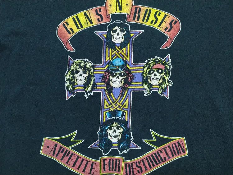 Guns N' Roses Guns N Roses Destruction T-shirt Size US M / EU 48-50 / 2 - 1 Thumbnail