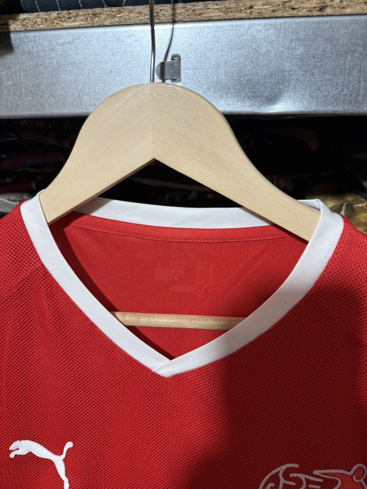 Puma Puma Switzerland 2008 2010 Home Football Soccer Retro Jersey Size US XL / EU 56 / 4 - 5 Thumbnail