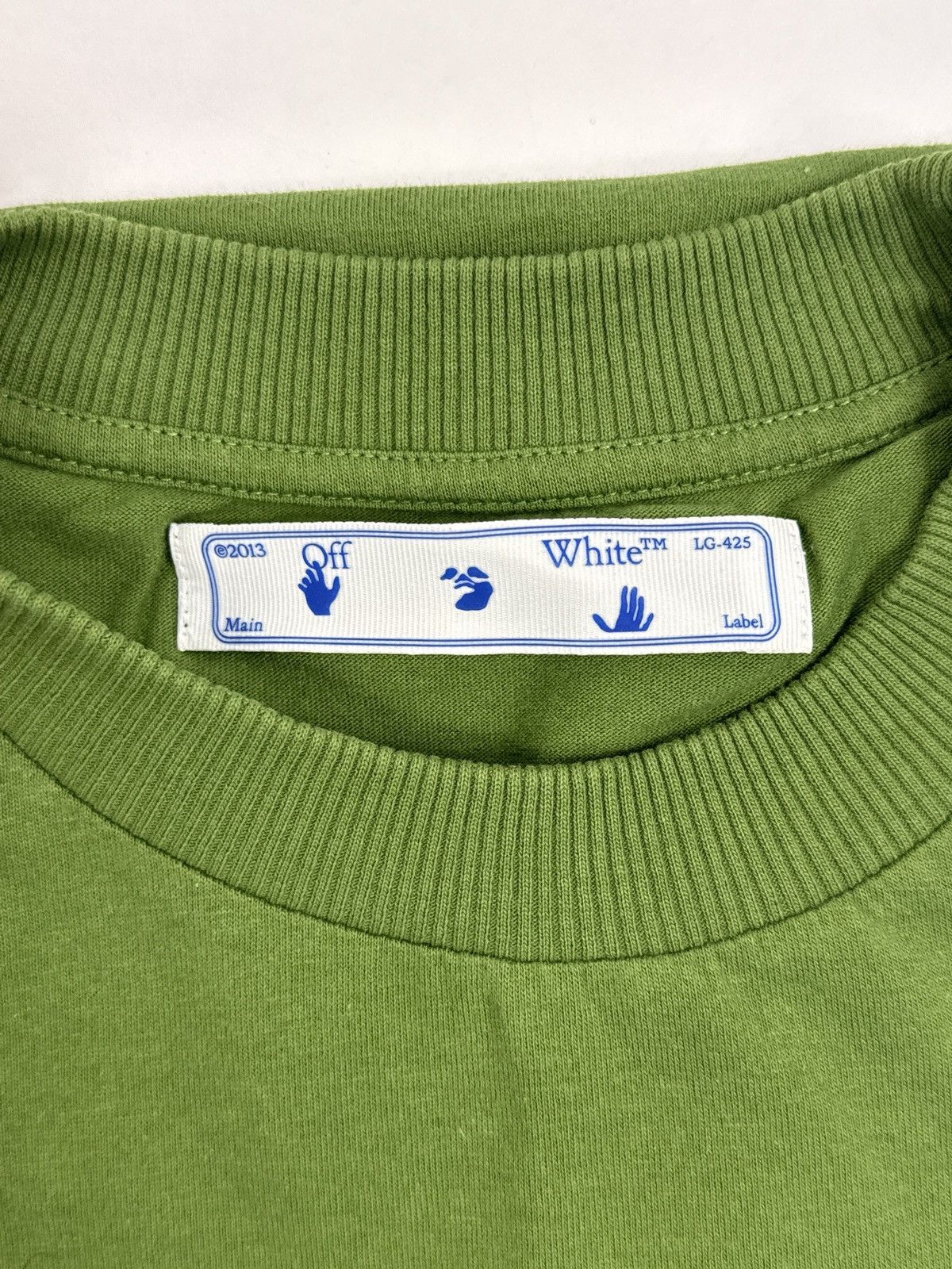 Off-White HARRODS GREEN EXCLUSIVE TO HARRODS LONODN LOGO PRINT T-SHIRT Size US M / EU 48-50 / 2 - 11 Thumbnail