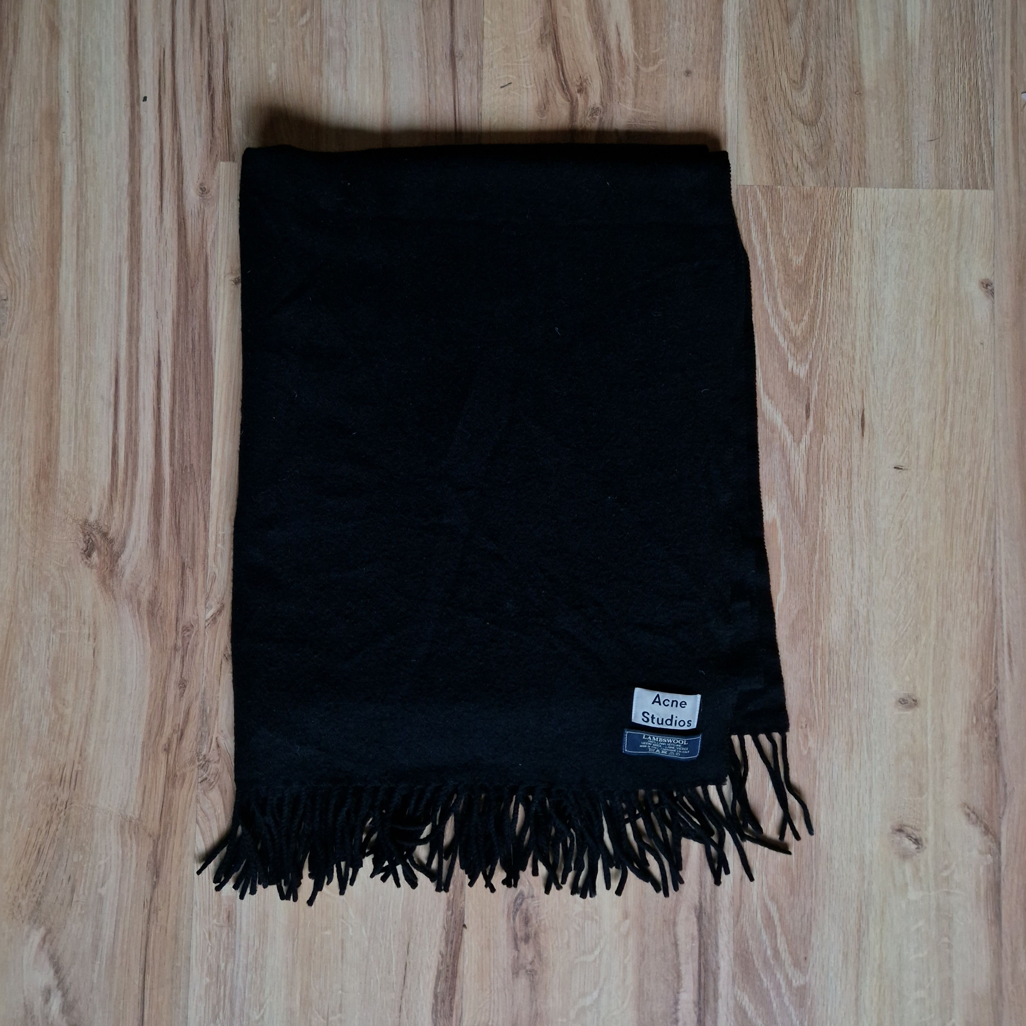 Acne Studios Acne studio 100% lana vergine big scarf 70x180 Size ONE SIZE - 6 Thumbnail
