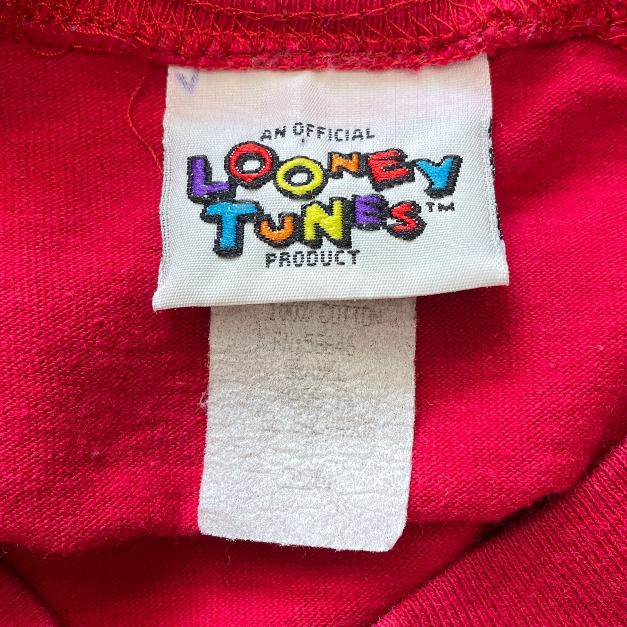 Vintage Looney Tunes Tweety Bird Let Me Call You Tweetheart Red Size US XL / EU 56 / 4 - 3 Thumbnail