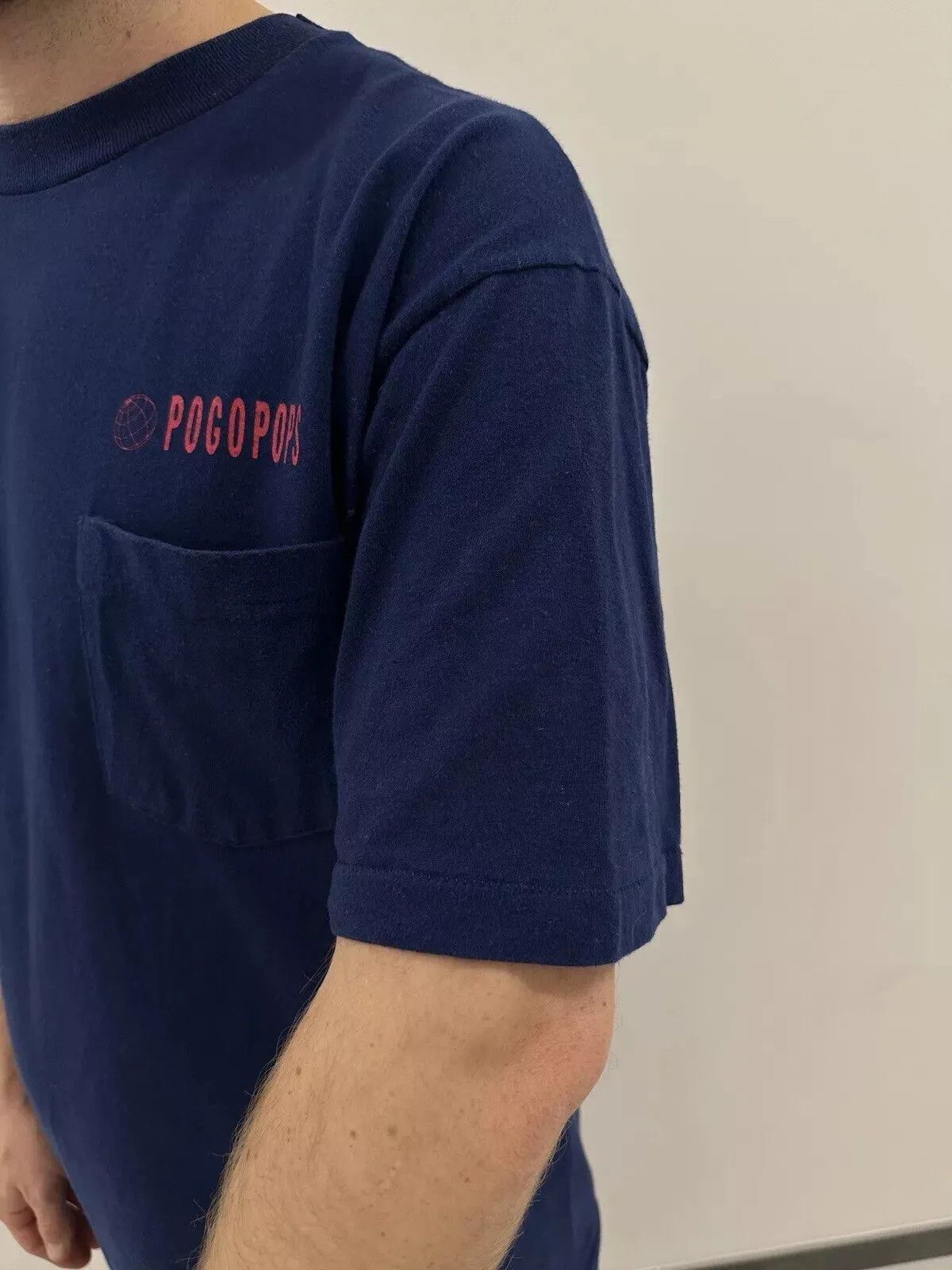 Hanes VINTAGE 1990s POGO POPS NORWAY BAND SHIRT POP SINGLE STITCH Size US L / EU 52-54 / 3 - 5 Thumbnail