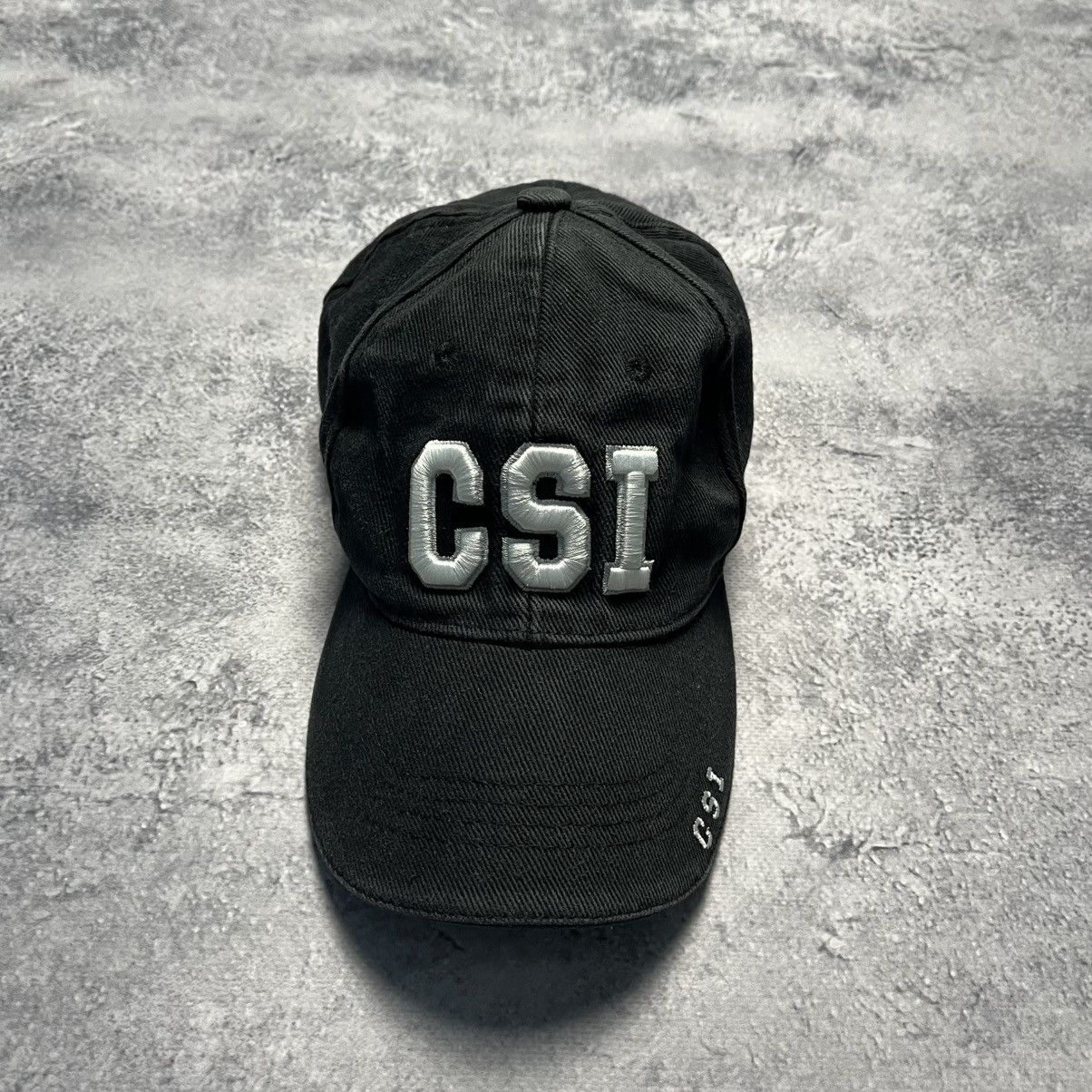 Fostex Garments Vintage Washed Fostex Garments CSI Cap Hat Military Army War Size ONE SIZE - 2 Thumbnail