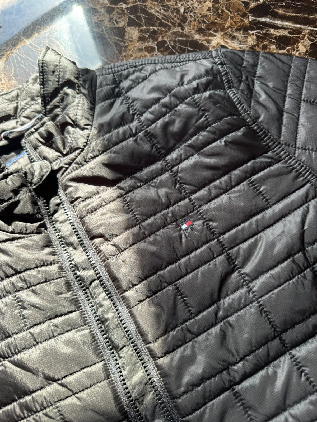 Tommy Hilfiger Black Tommy Hilfiger Puffer Jacket Men’s Large Size US L / EU 52-54 / 3 - 2 Thumbnail