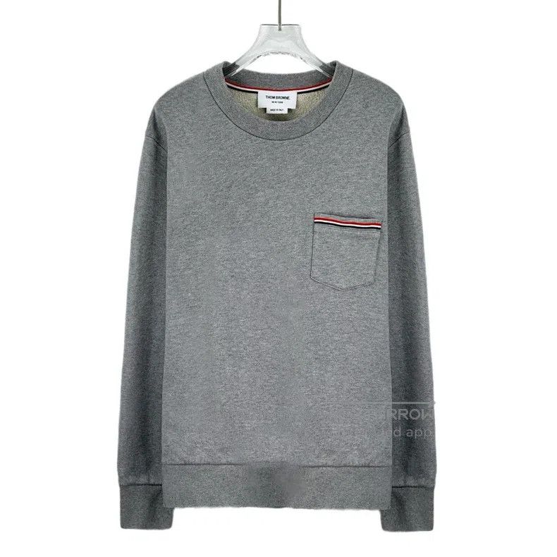 Thom Browne Thom Browne Gray long-sleeved hoodie Size US M / EU 48-50 / 2 - 1 Thumbnail