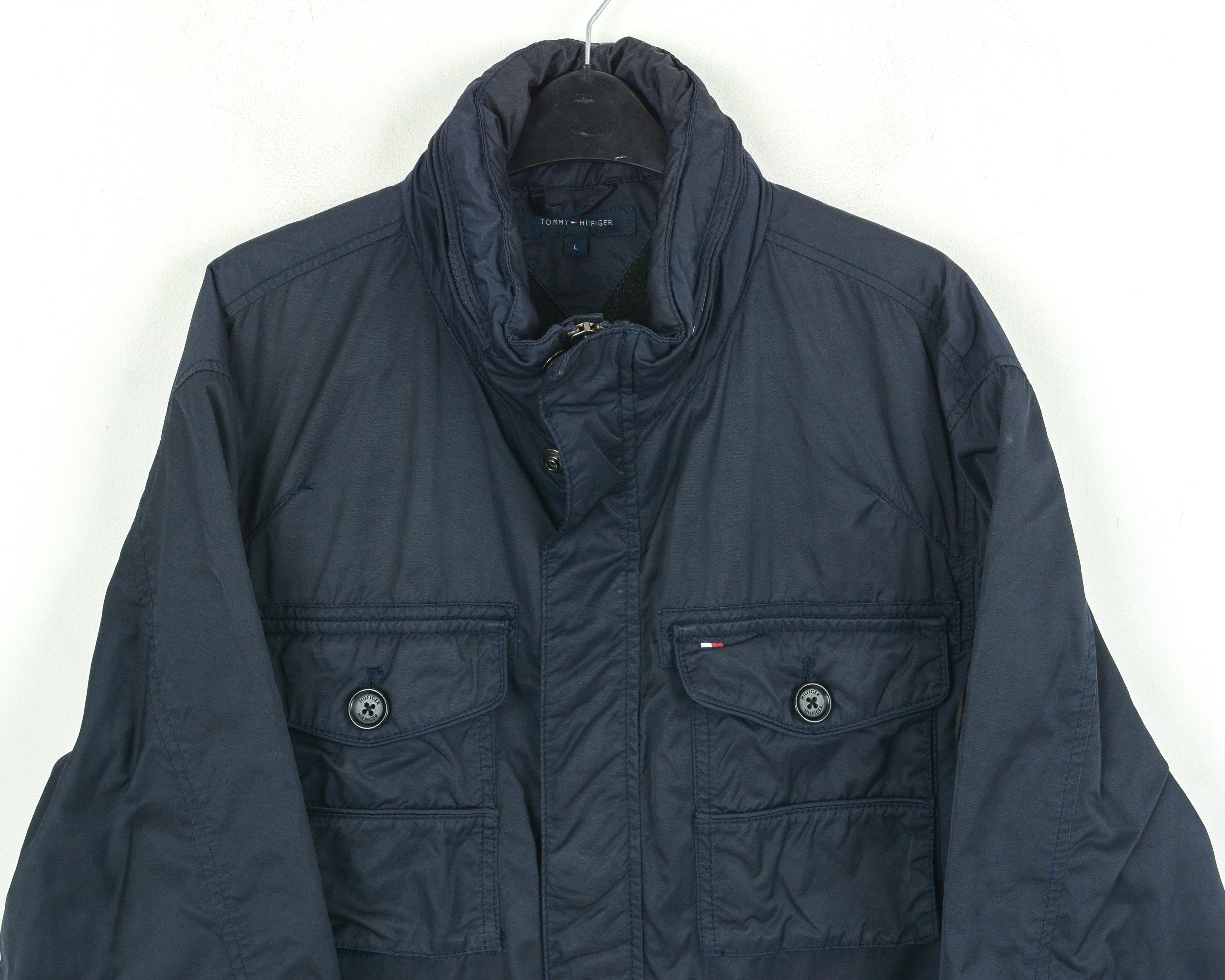 Tommy Hilfiger New York Men L Hooded Insulated Jacket Coat Outerwear Field Size US L / EU 52-54 / 3 - 2 Thumbnail