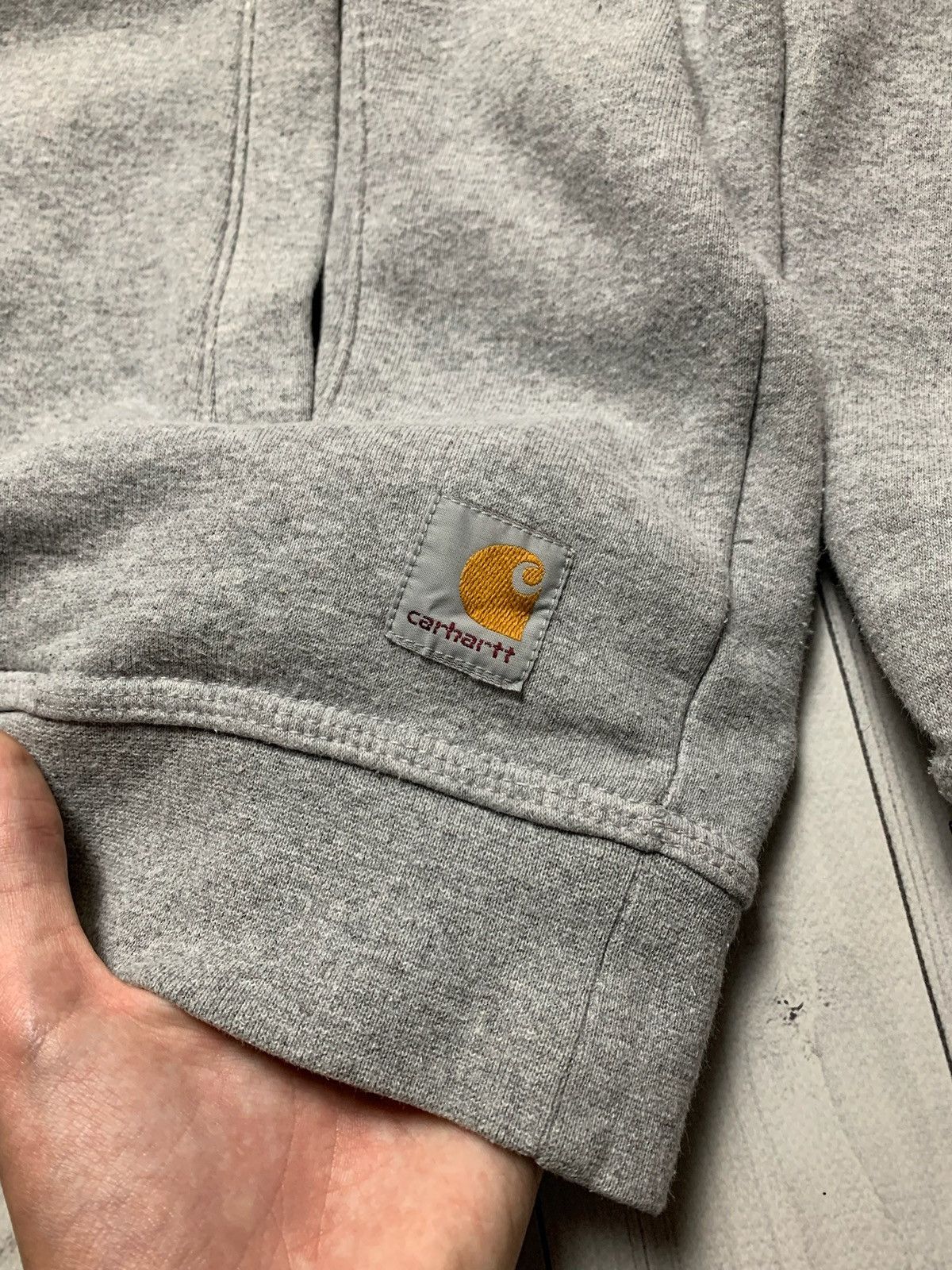 Carhartt Wip Vintage Carhartt Wip zip 1/3 sweatshirt size M logo Size US M / EU 48-50 / 2 - 2 Thumbnail