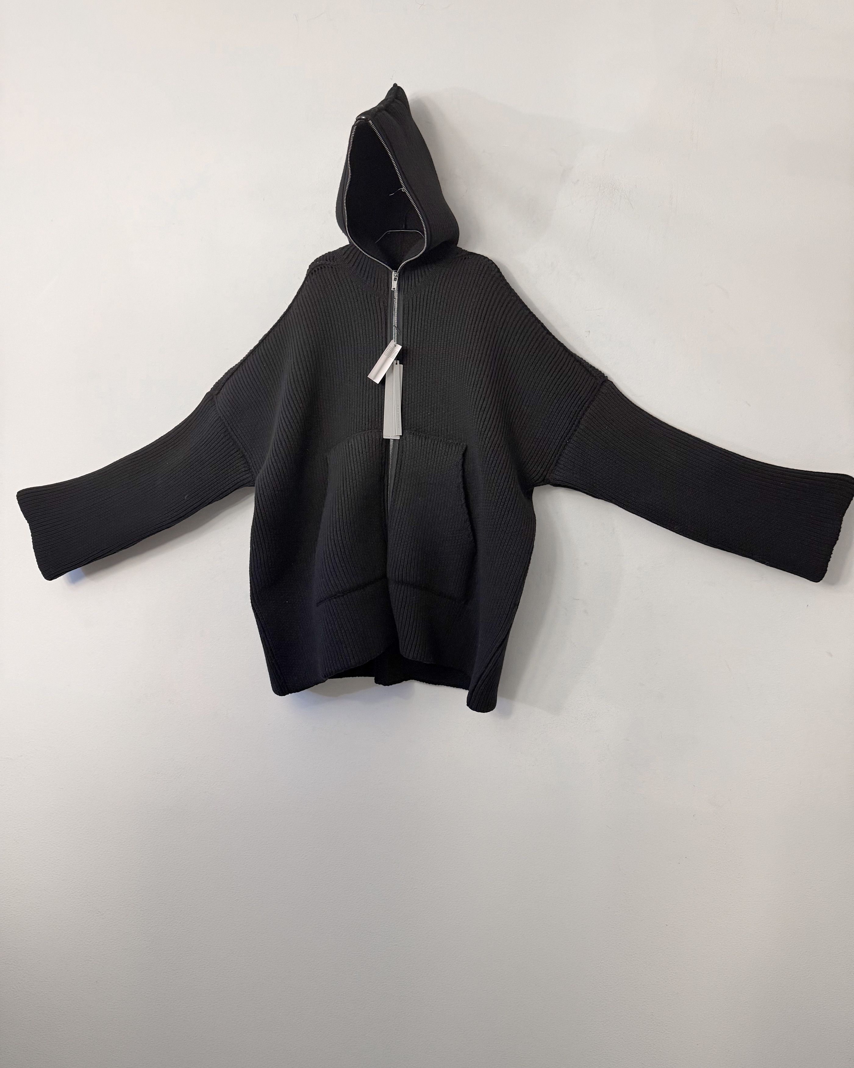 Rick Owens $ 4.5K FW24 Porterville Runway Gimp Hoodie Size US L / EU 52-54 / 3 - 9 Thumbnail