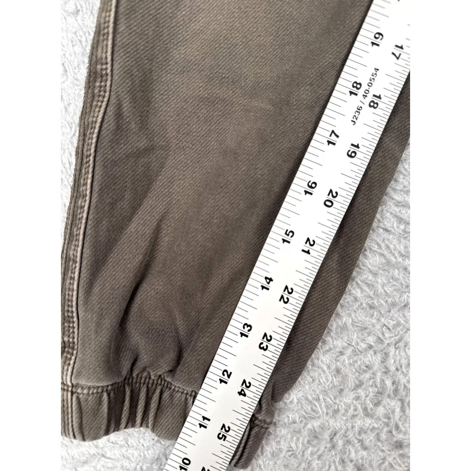 Athleta Athleta Farallon Jogger Pants Womens 8 Brown Twill Elastic Waist Pockets Casual Travel Size 30" / US 8 / IT 44 - 7 Thumbnail