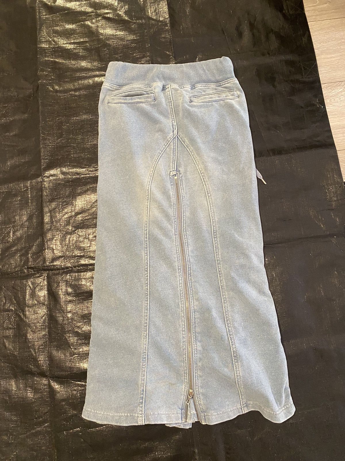 Japanese Brand GOA Denim Zip skirt Size 28" / US 6 / IT 42 - 6 Thumbnail