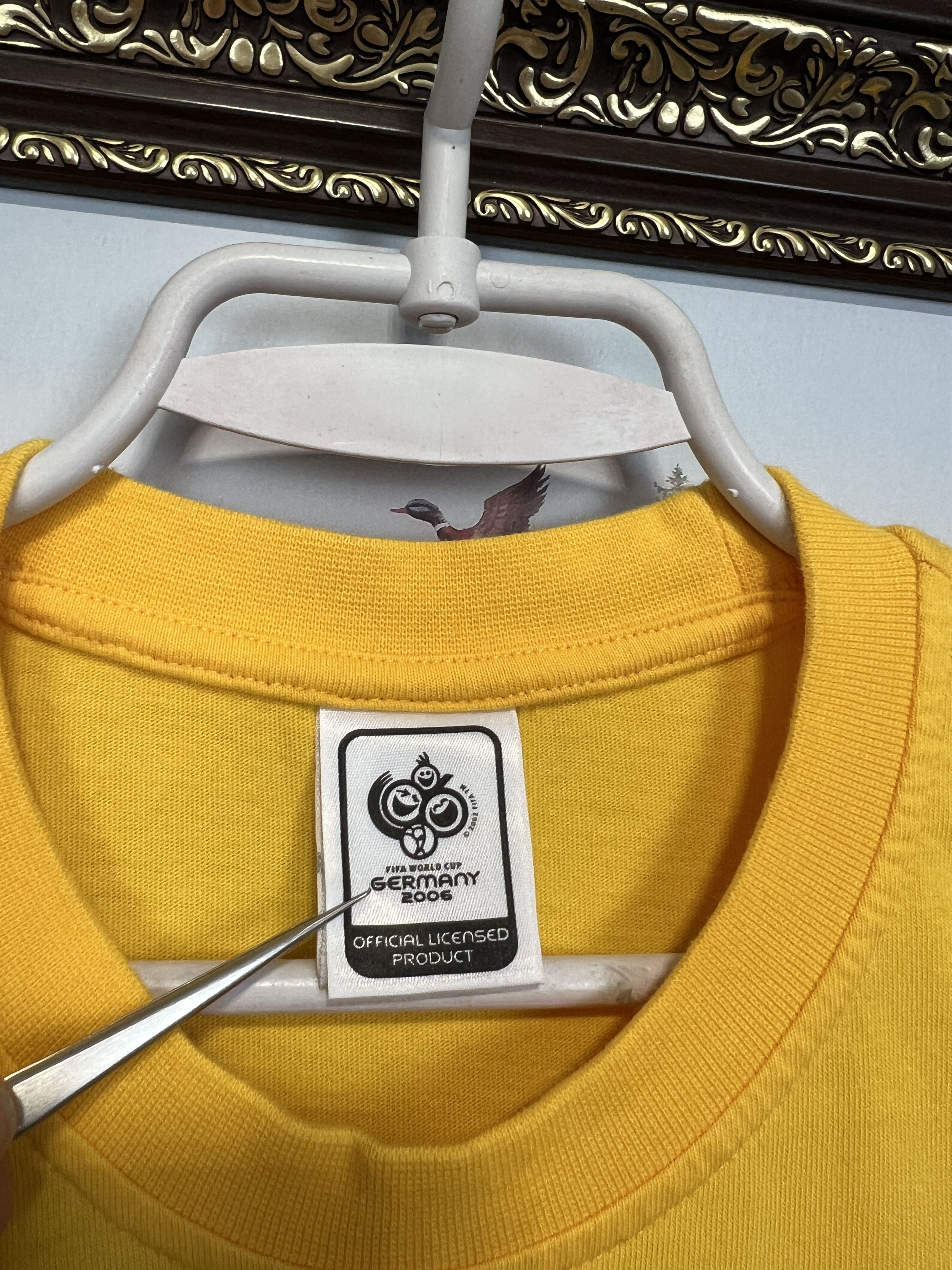 Adidas Vintage Brazil Football World Cup Shirt Soccer Jersey Trikot Size US S / EU 44-46 / 1 - 5 Thumbnail