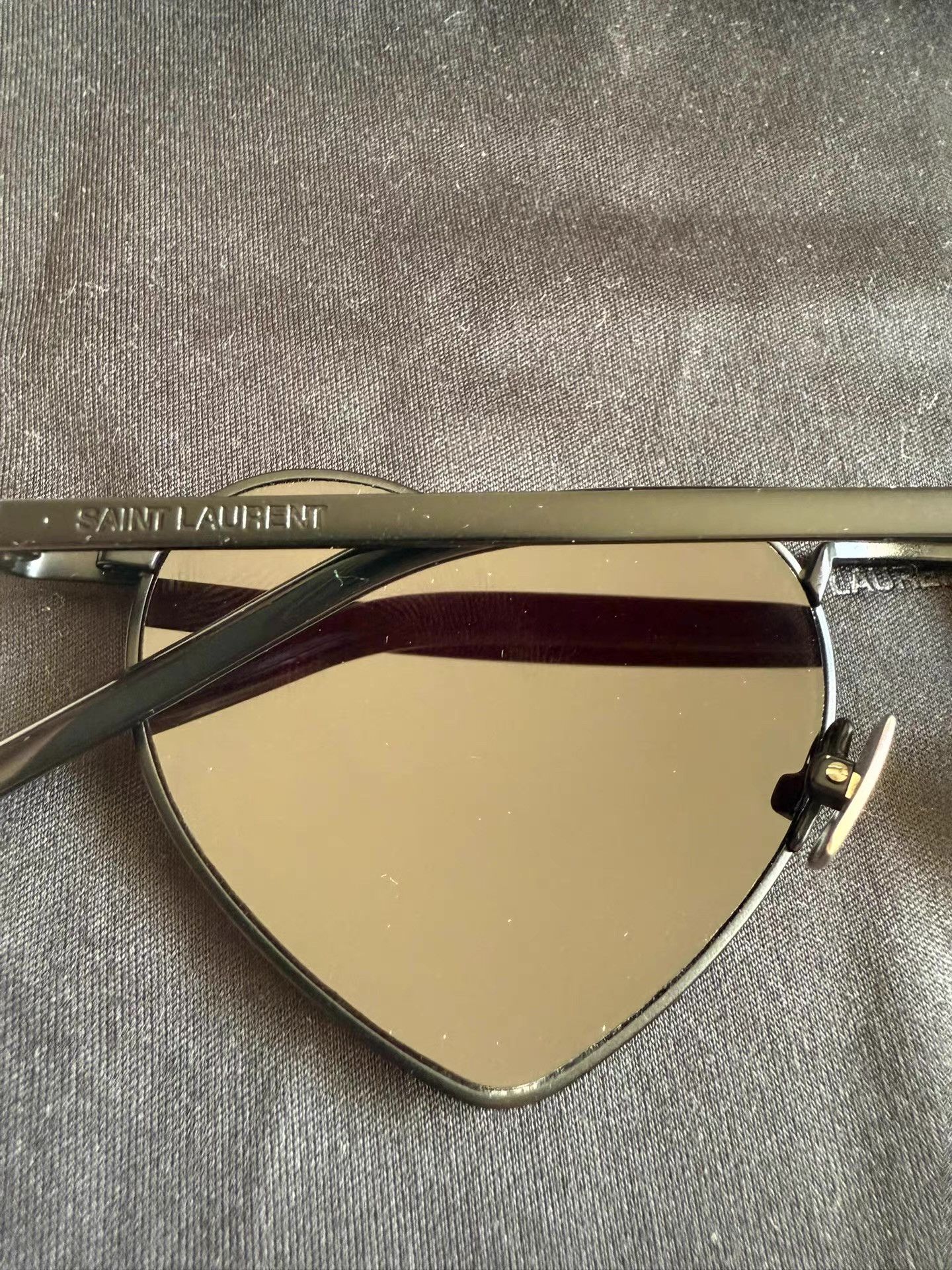 Saint Laurent Paris Saint Laurent Heart-shaped Sunglasses Ｑ23 Size ONE SIZE - 2 Thumbnail