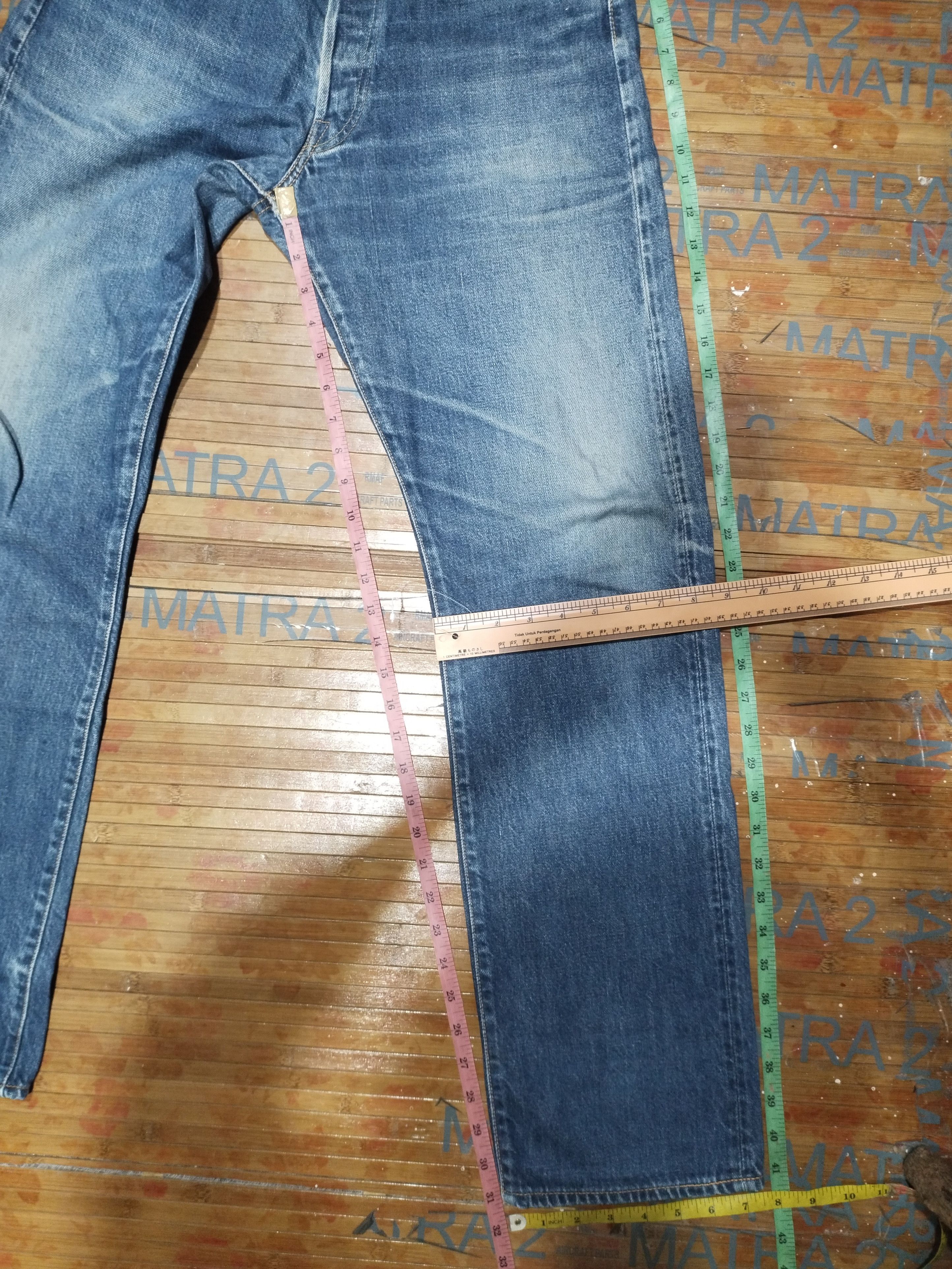 Japanese Brand × Vintage Evisu Yamane Size US 33 - 3 Thumbnail