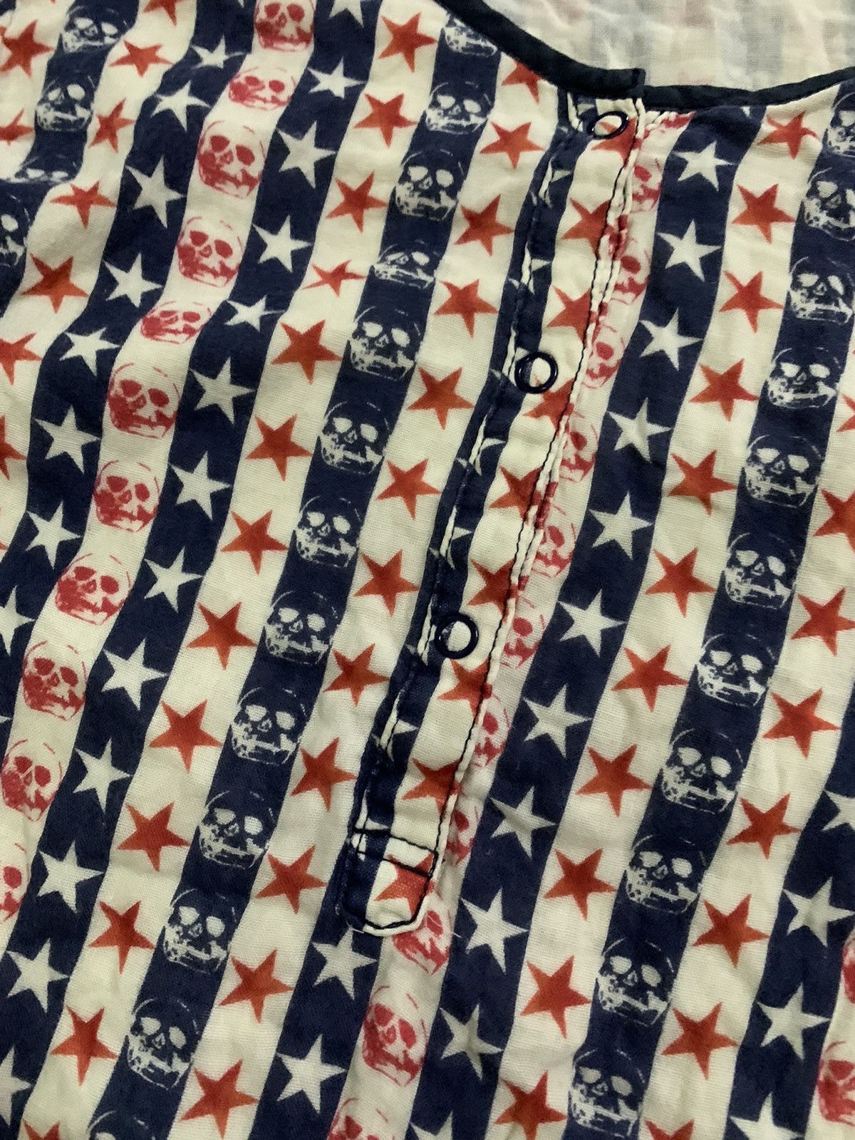 Hysteric Glamour × Vintage Vintage Hysteric Glamour American Flag Shirt Size S / US 4 / IT 40 - 2 Thumbnail