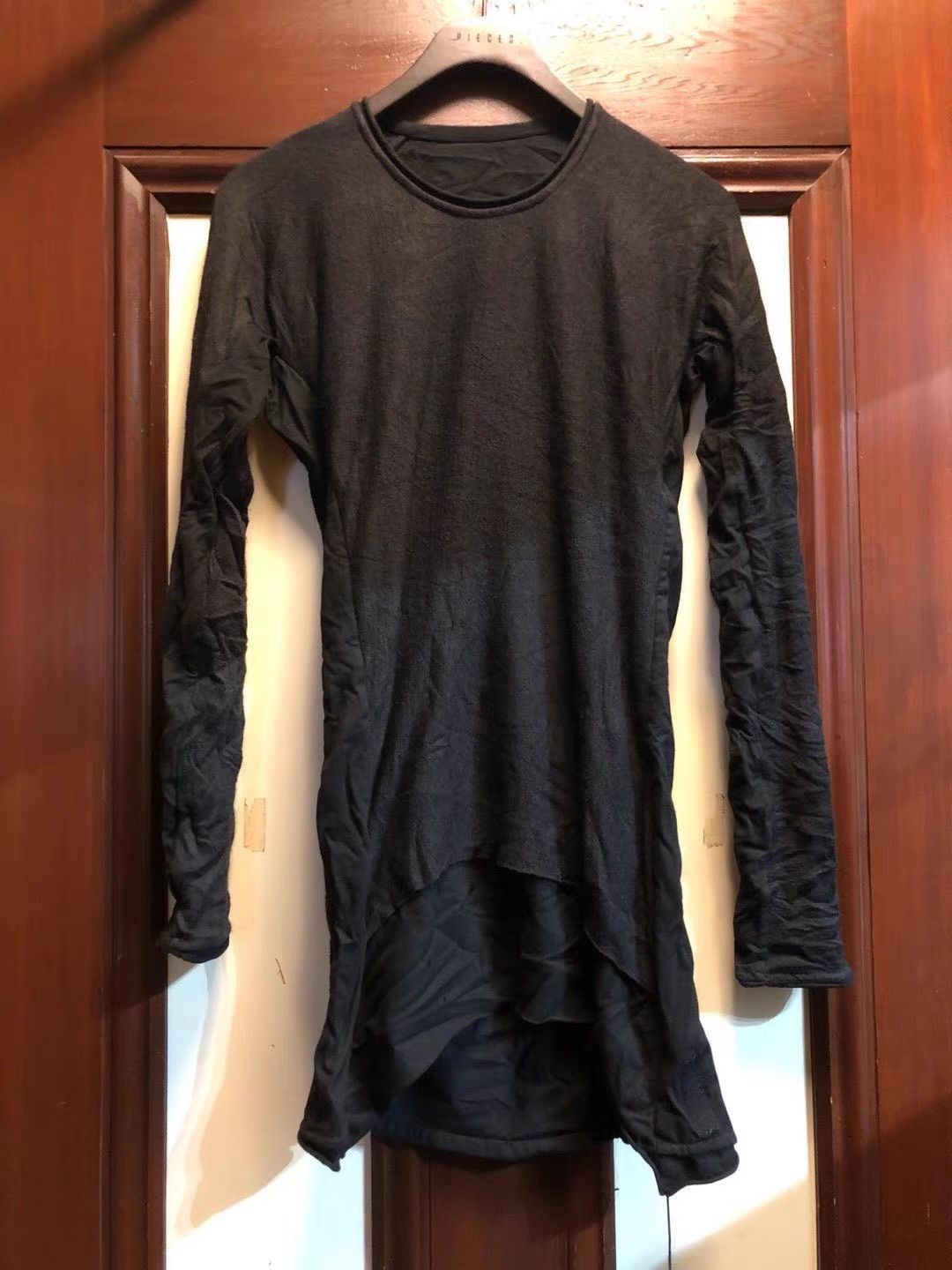 Layer-0 Layer‑0 Cashmere‑Silk Double‑Layered 90m Long‑Sleeve Tee Ｑ25 Size US M / EU 48-50 / 2 - 1 Thumbnail