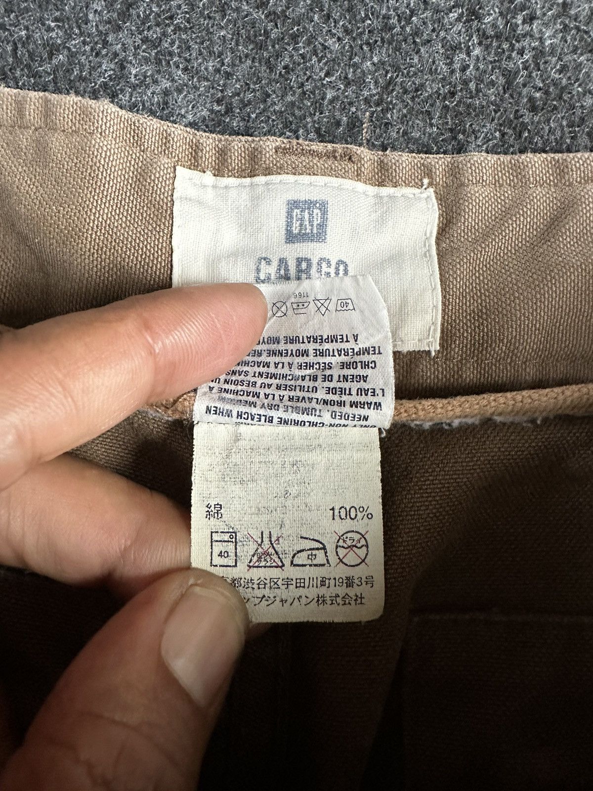 Gap × JNCO × Vintage Vintage Gap Baggy Cargo Pant D306 Size US 32 / EU 48 - 8 Thumbnail