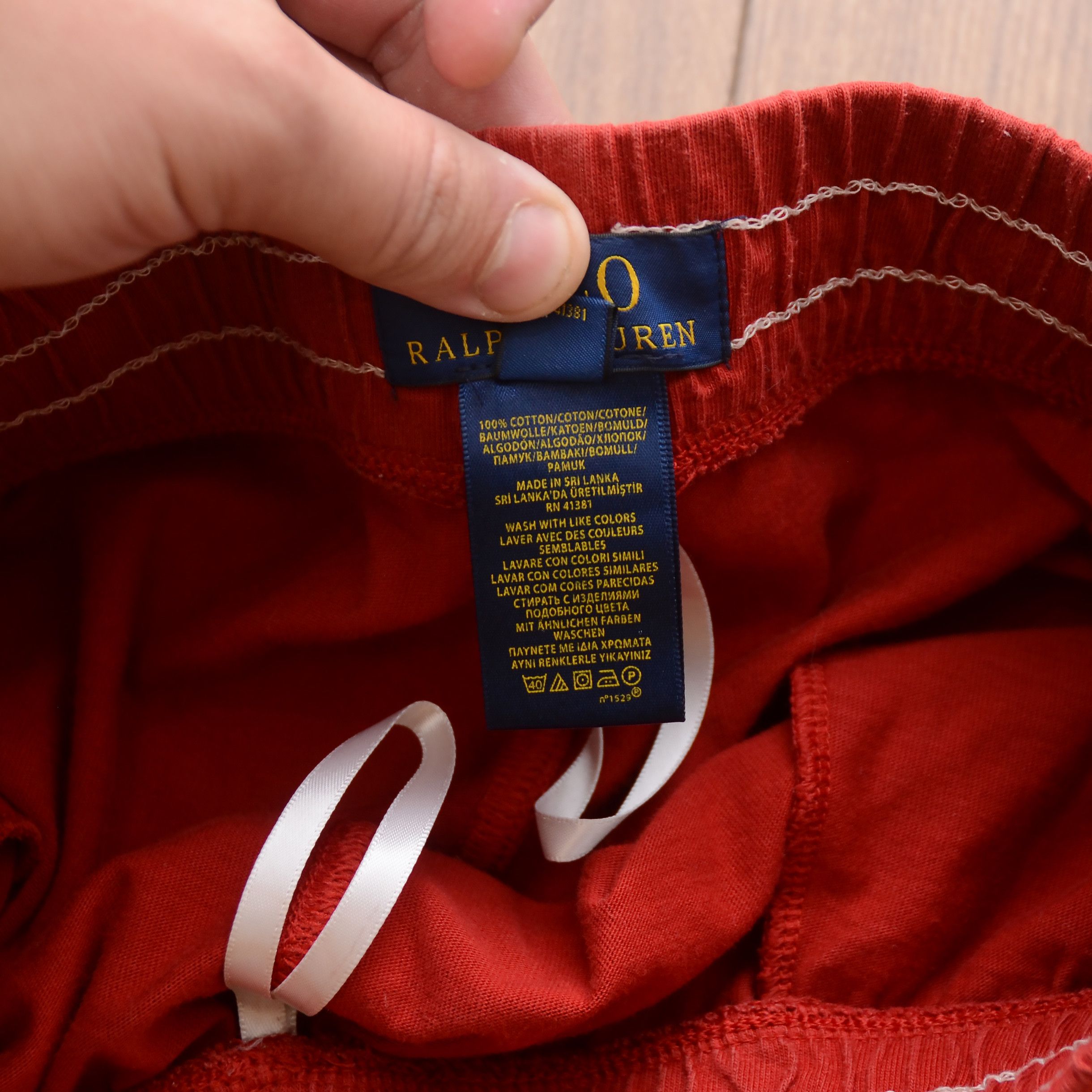 Polo Ralph Lauren Polo Ralph Lauren Sleep Wear Lounge Shorts Unisex Size US 29 - 12 Thumbnail