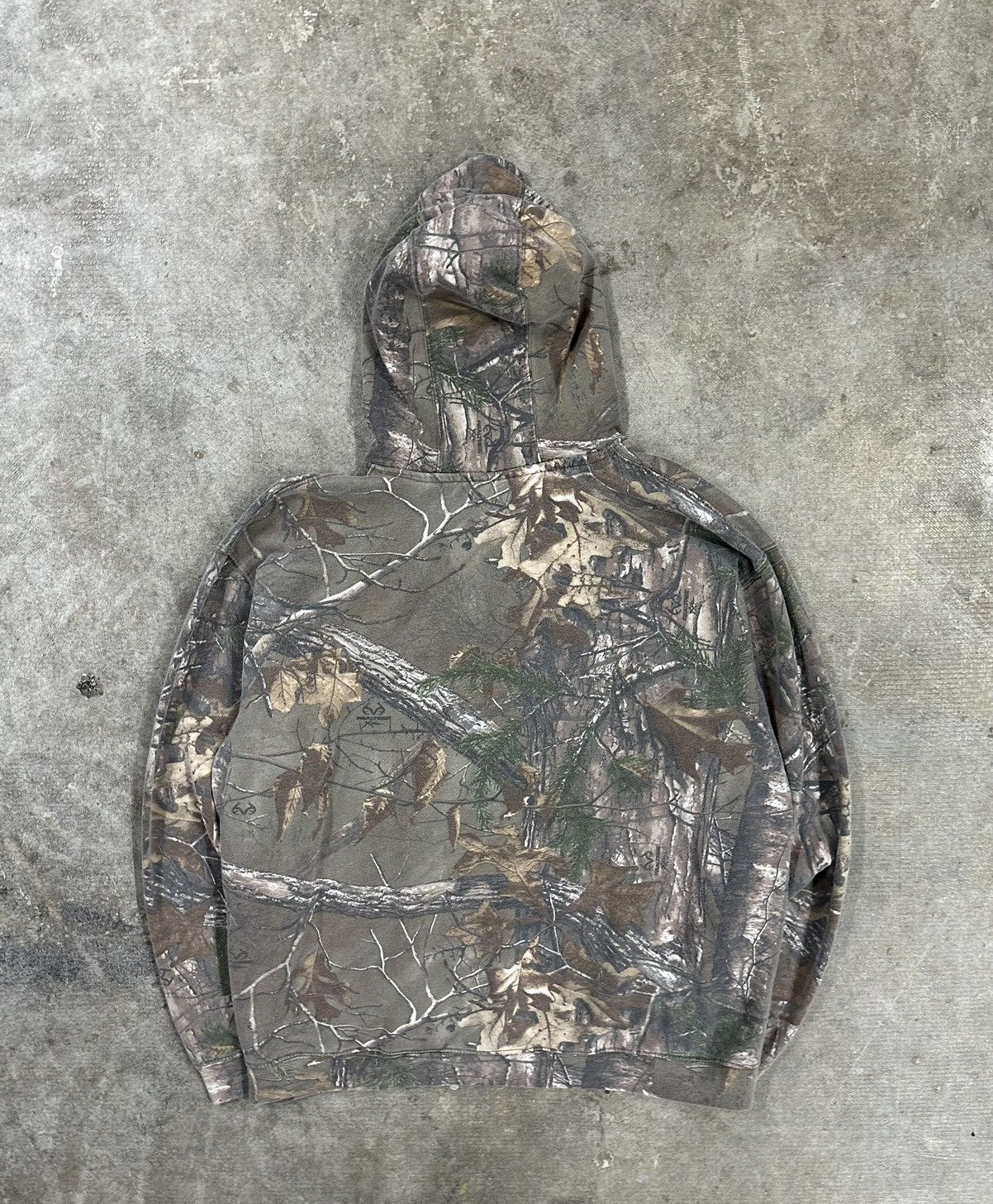 Realtree Crazy Y2K Realtree Camouflage Pullover Hoodie Size US XXL / EU 58 / 5 - 2 Thumbnail