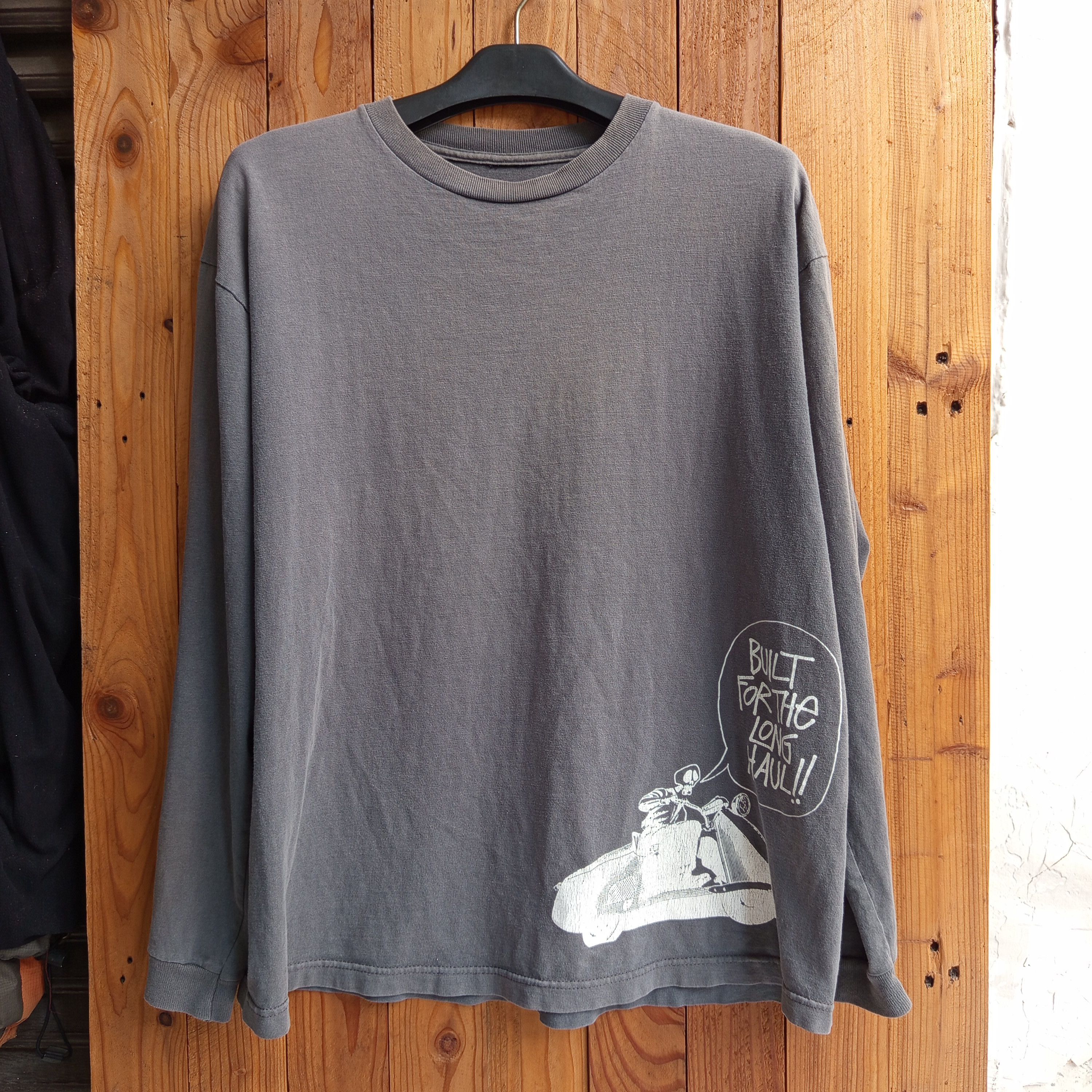 Stussy Vintage Stussy Build For The Long Haul t shirt Size US L / EU 52-54 / 3 - 1 Thumbnail