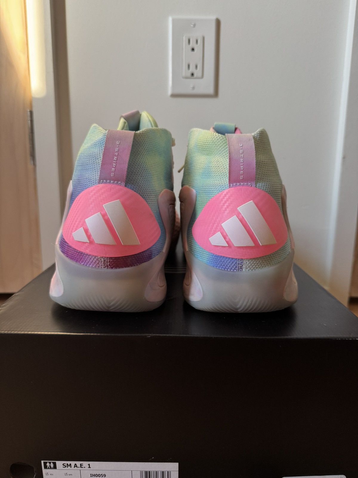 Adidas Adidas AE 1 Cotton Candy 3SSB PE Size US 15 / EU 48 - 4 Thumbnail