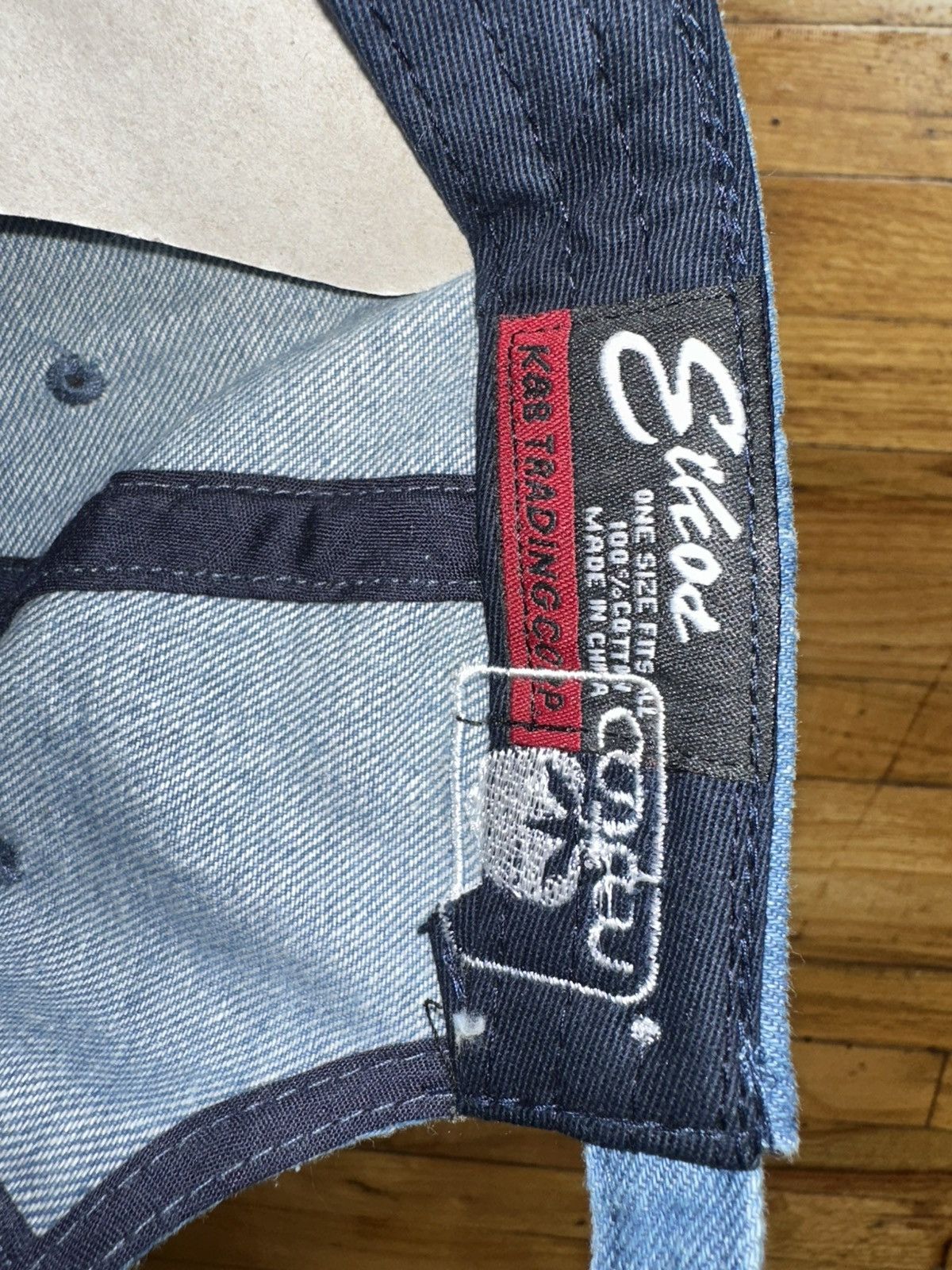 Other Cotton inc denim cap NWT Size ONE SIZE - 6 Thumbnail