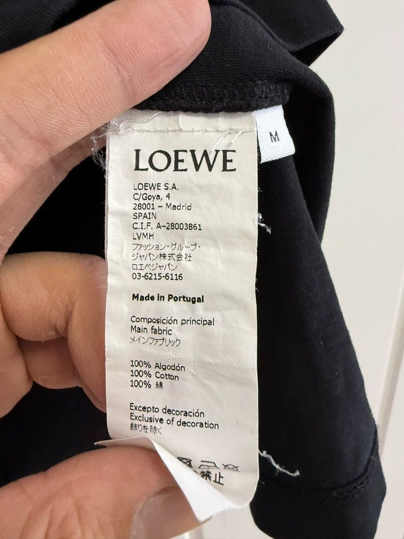 Loewe LOEWE Irregular embroidery logo short sleeve Size M / US 6-8 / IT 42-44 - 4 Thumbnail