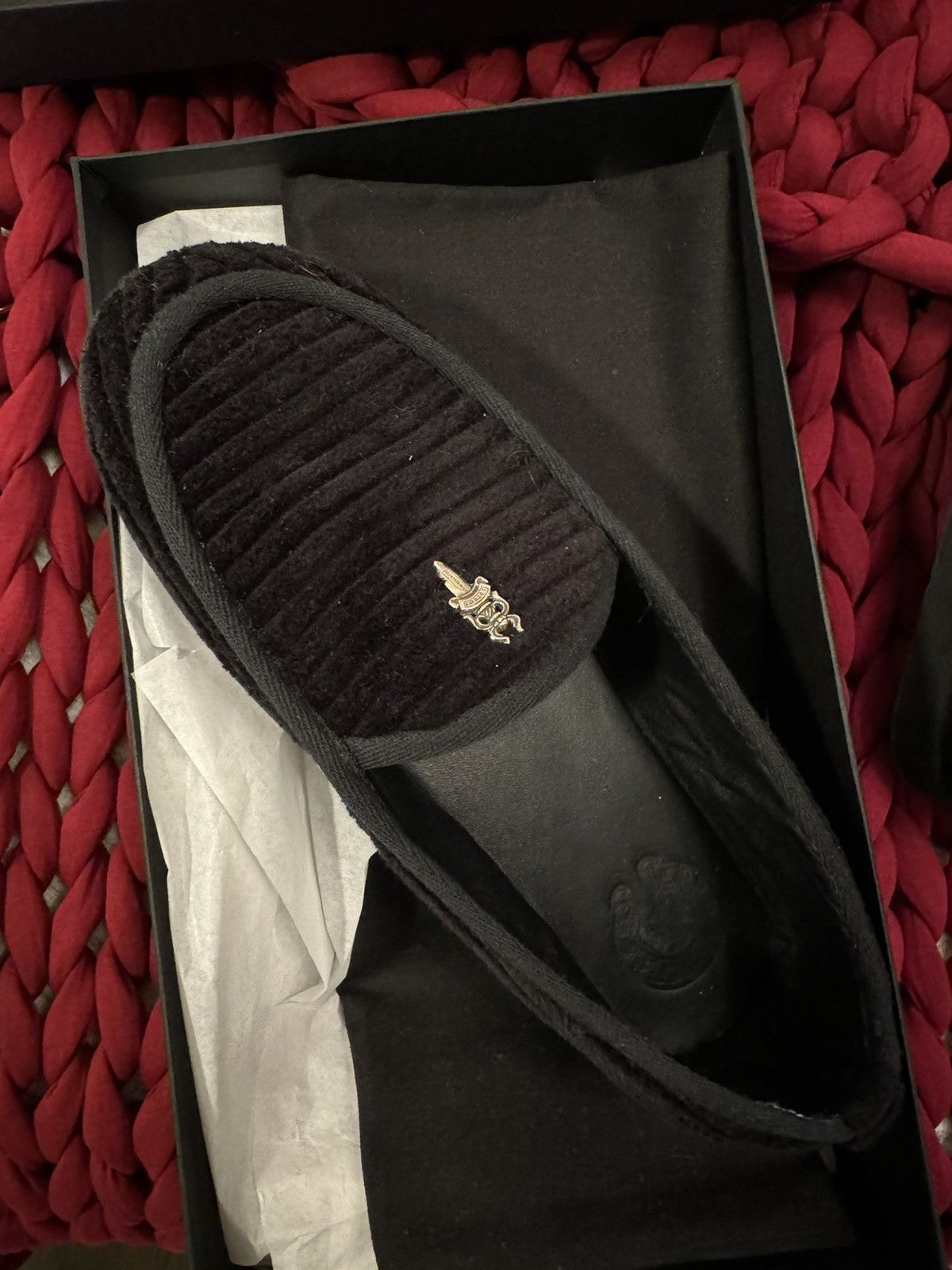 Chrome Hearts Cord Slippers