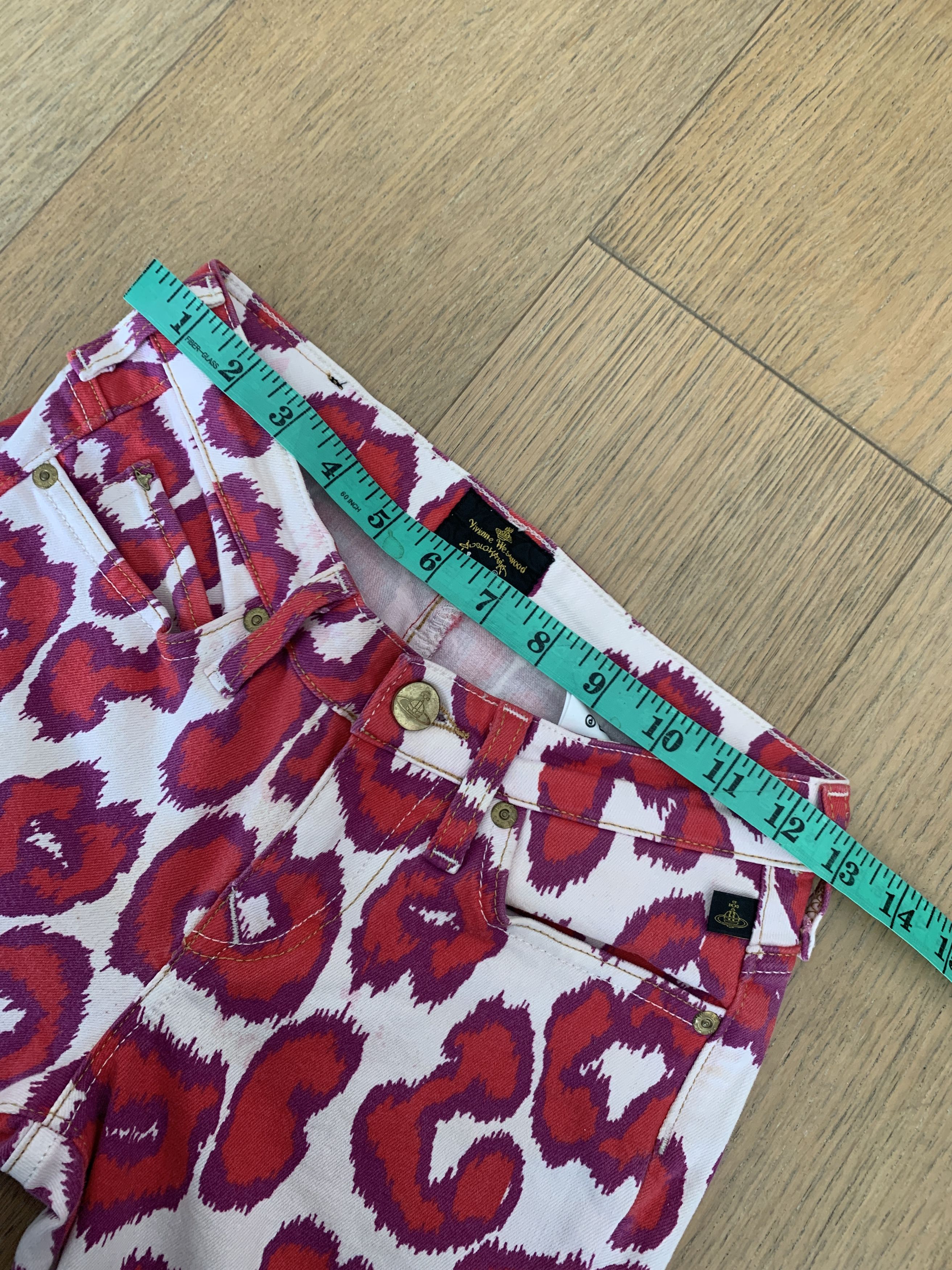 Lee × Vivienne Westwood Brand New Vintage LIPS Skinny Jeans Lee Collab Size 25" / US 0 / IT 36 - 10 Thumbnail