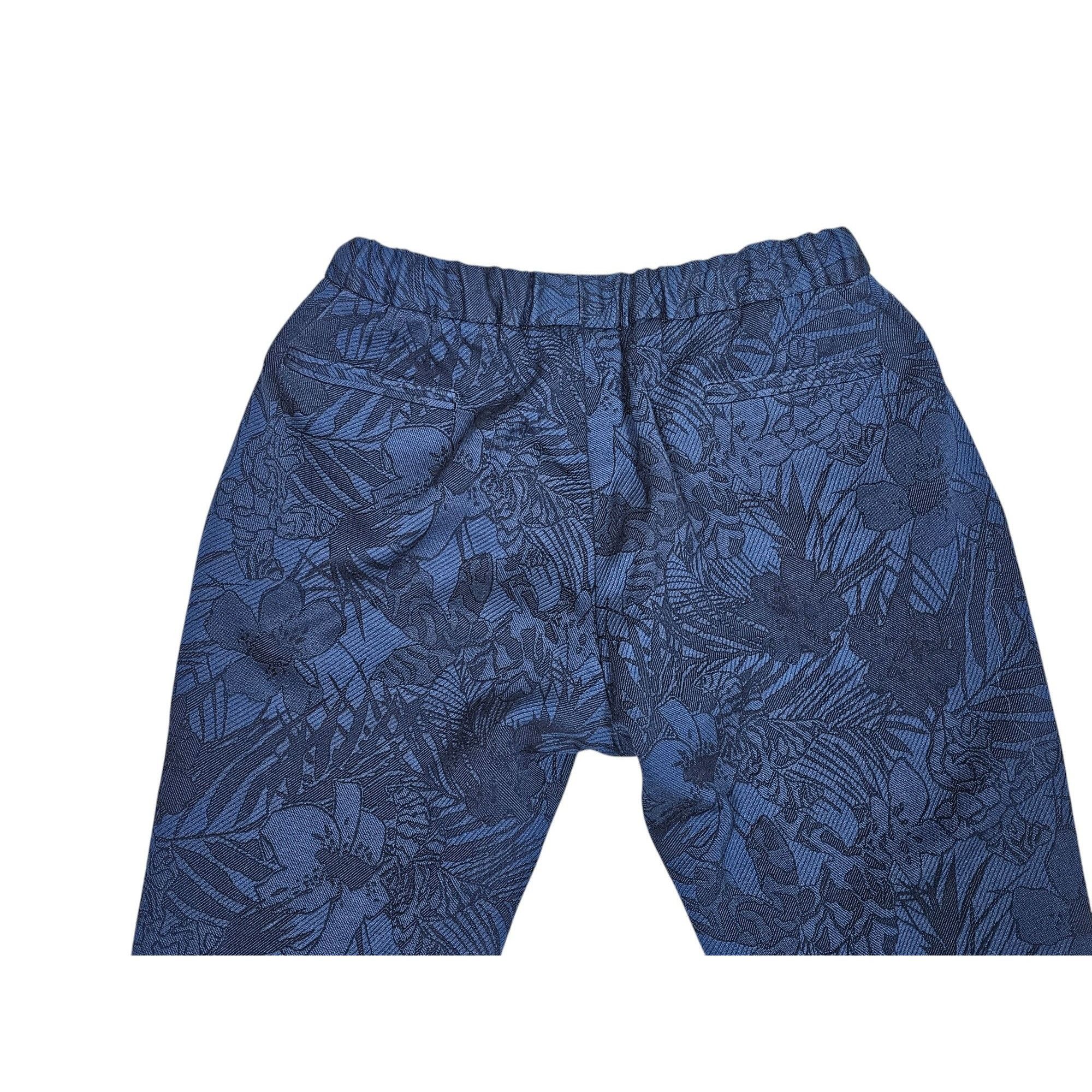 Etro Etro Mens 2XL Blue Floral Joggers Made In Italy Size US 36 / EU 52 - 9 Thumbnail