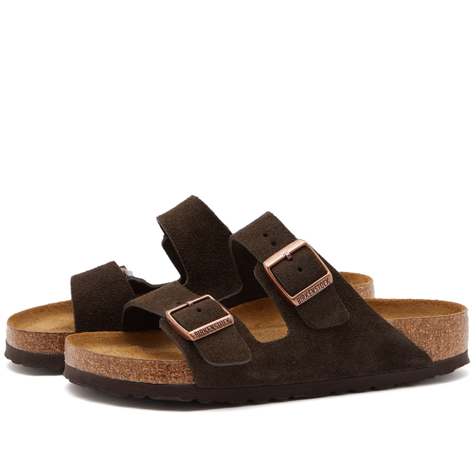 BIRKENSTOCK ARIZONA SFB MOCCA SUEDE 951311 US EU 42