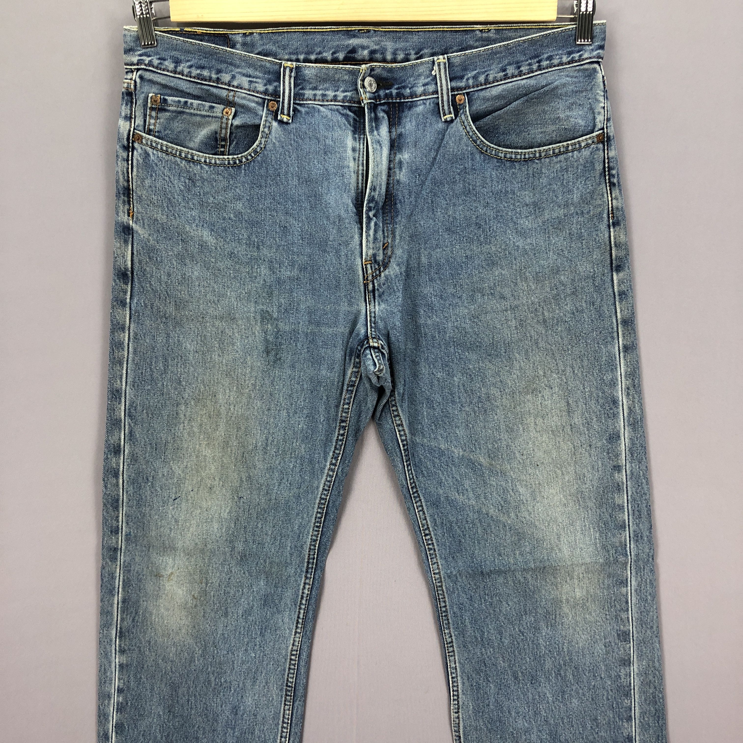 Levi's Vintage Levis 559 Baggy Jeans Levi's Faded Light Wash Denim Size US 38 / EU 54 - 3 Thumbnail