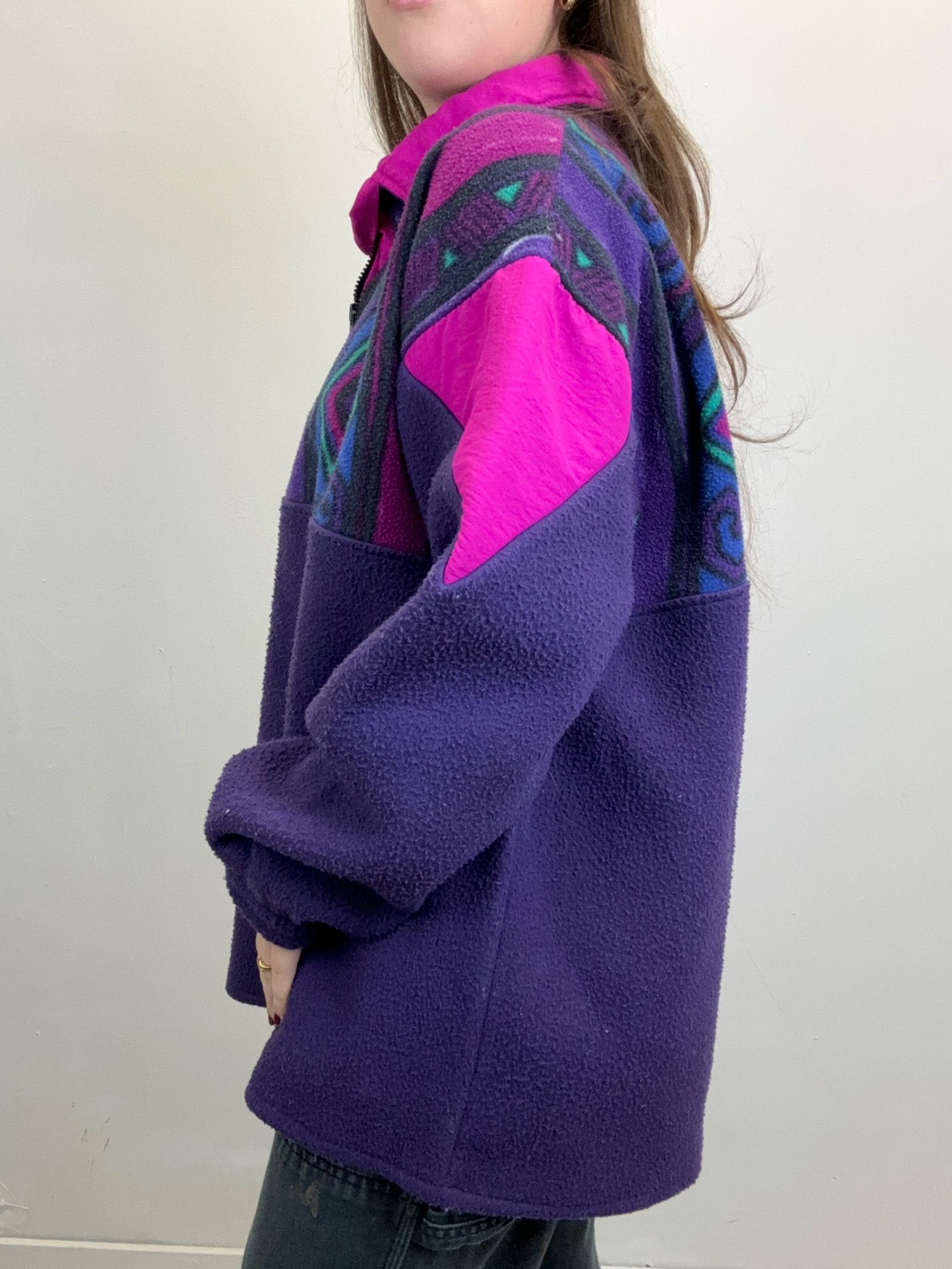 Charlotte Olympia L Vintage Aztec Olympia Fleece Jacket Size L / US 10 / IT 46 - 2 Thumbnail