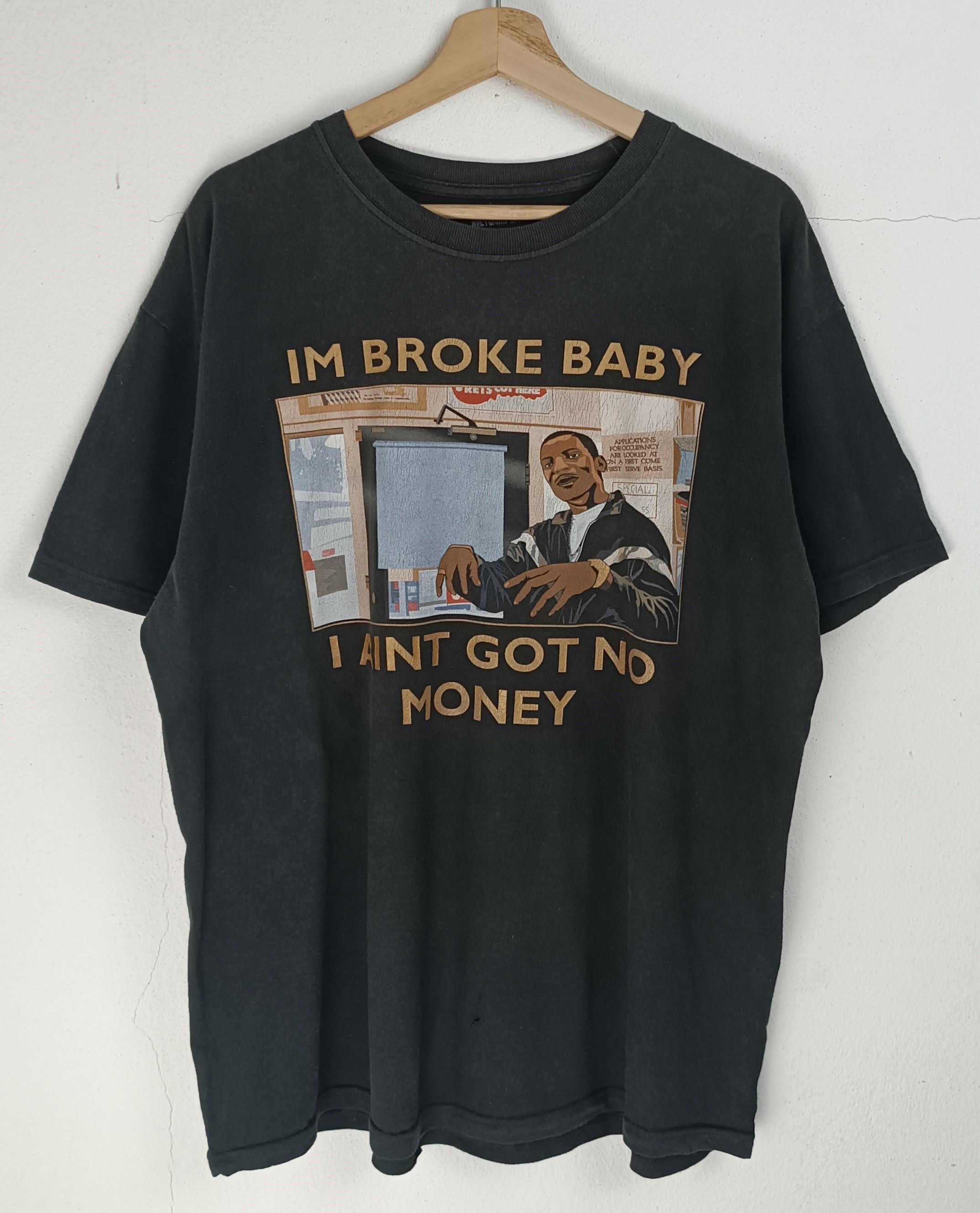 Vintage VINTAGE I'M BROKE BABY GTA SAN ANDREAS STYLE HUMOR FUNNY TEE Size US XL / EU 56 / 4 - 3 Thumbnail