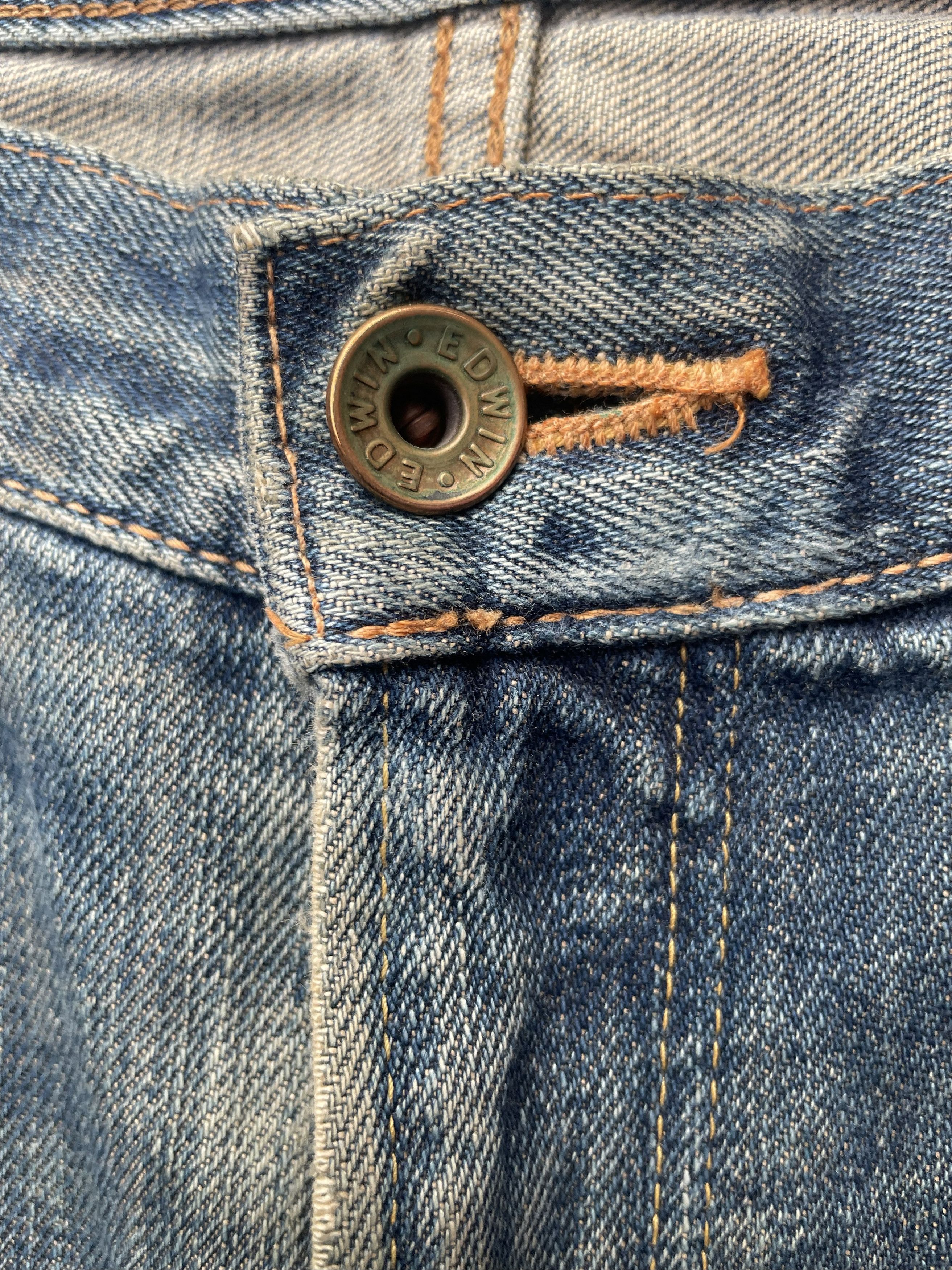 Edwin Vintage Edwin 505 XX Selvedge Denim Size US 33 - 10 Thumbnail