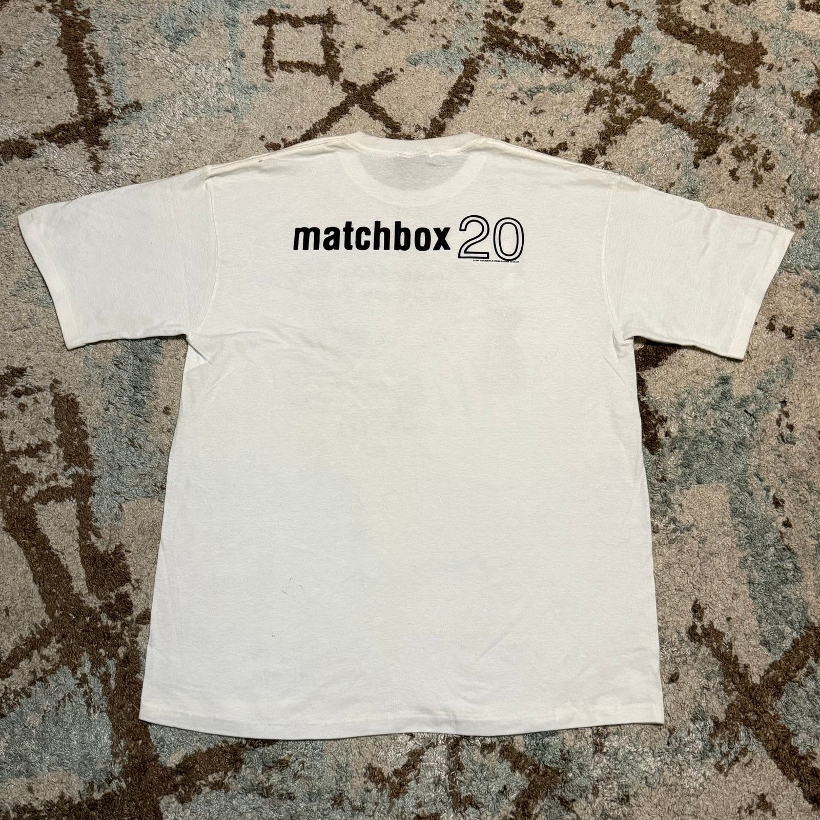 Band Tees × Giant × Vintage 1997 Matchbox 20 Stole My Baby Shirt Size XL Giant Band Tee Size US XL / EU 56 / 4 - 3 Thumbnail