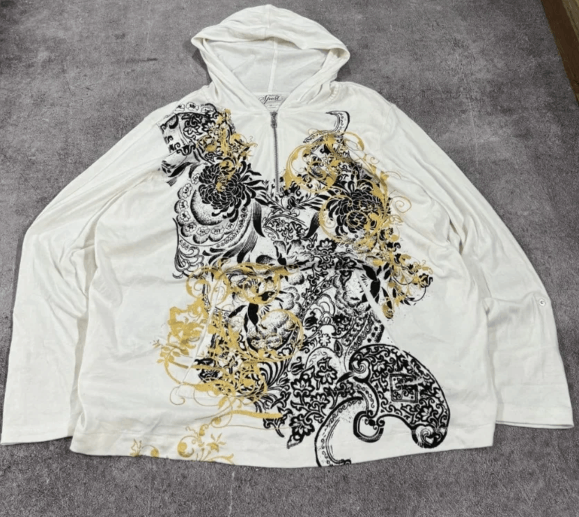 Japanese Brand Oversized Printed Hooded Size US S / EU 44-46 / 1 - 1 Thumbnail