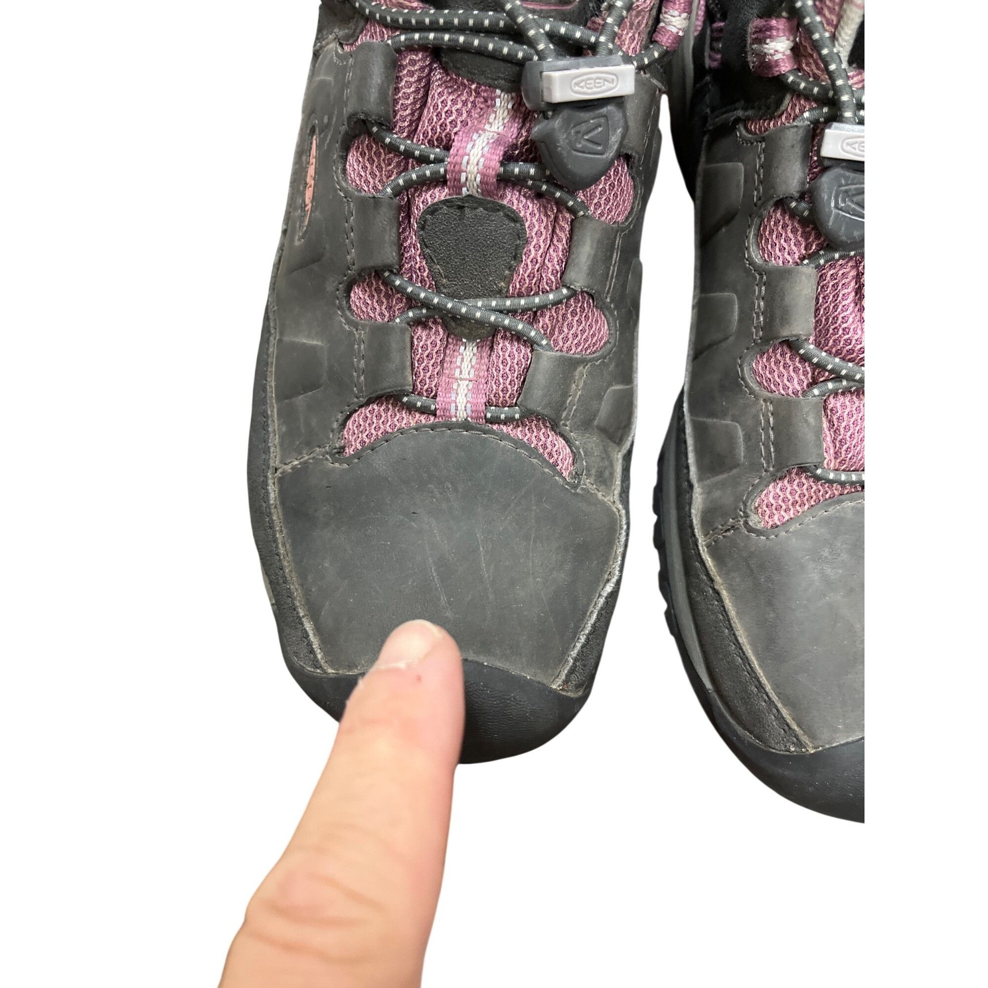 KEEN Keen Dry waterproof wms gray pink trail hiking ankle boots s Size US 6 / IT 36 - 13 Thumbnail