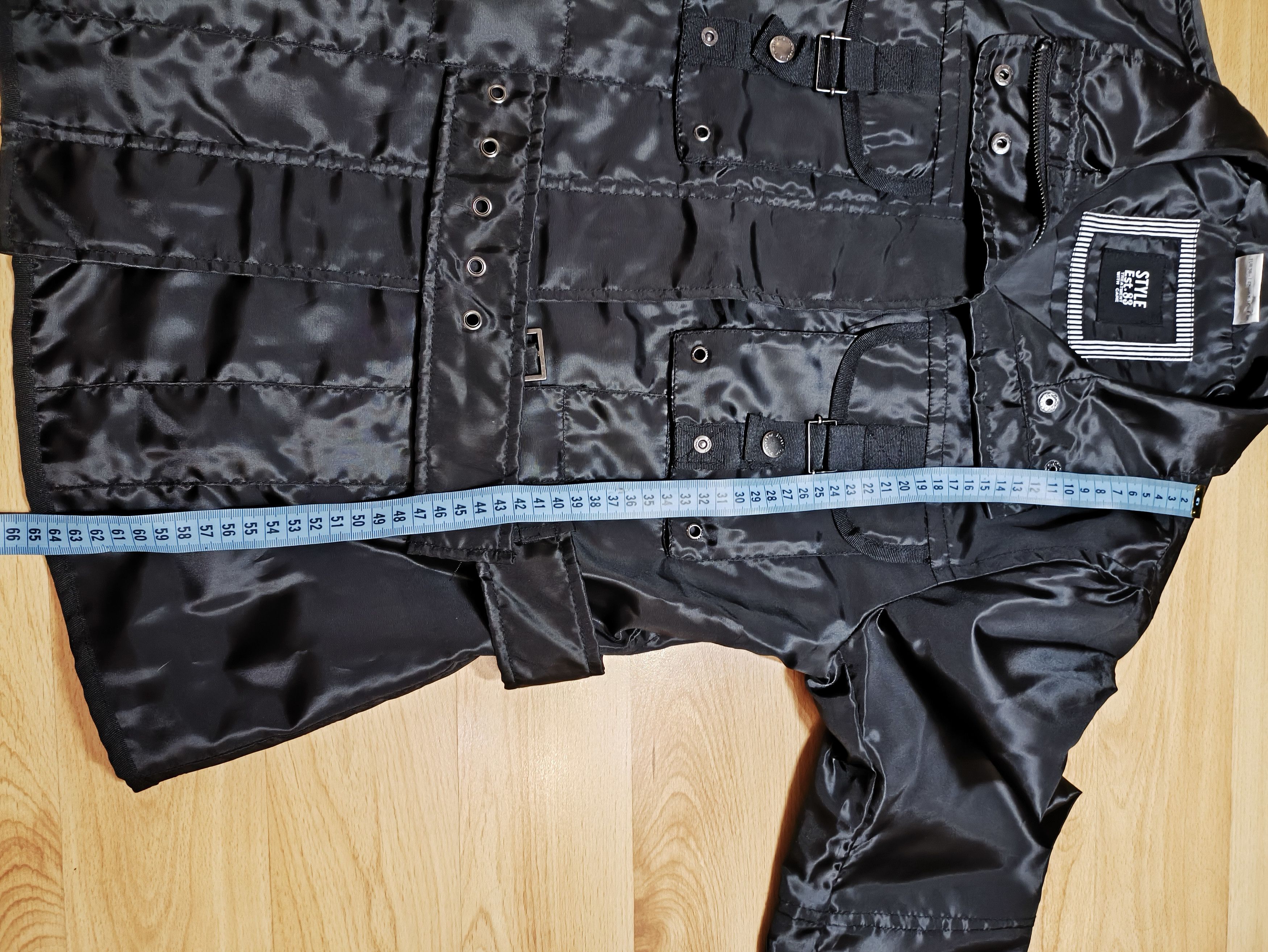 Other Street One women’s black rain jacket with zip, size EUR 38 Size M / US 6-8 / IT 42-44 - 8 Thumbnail