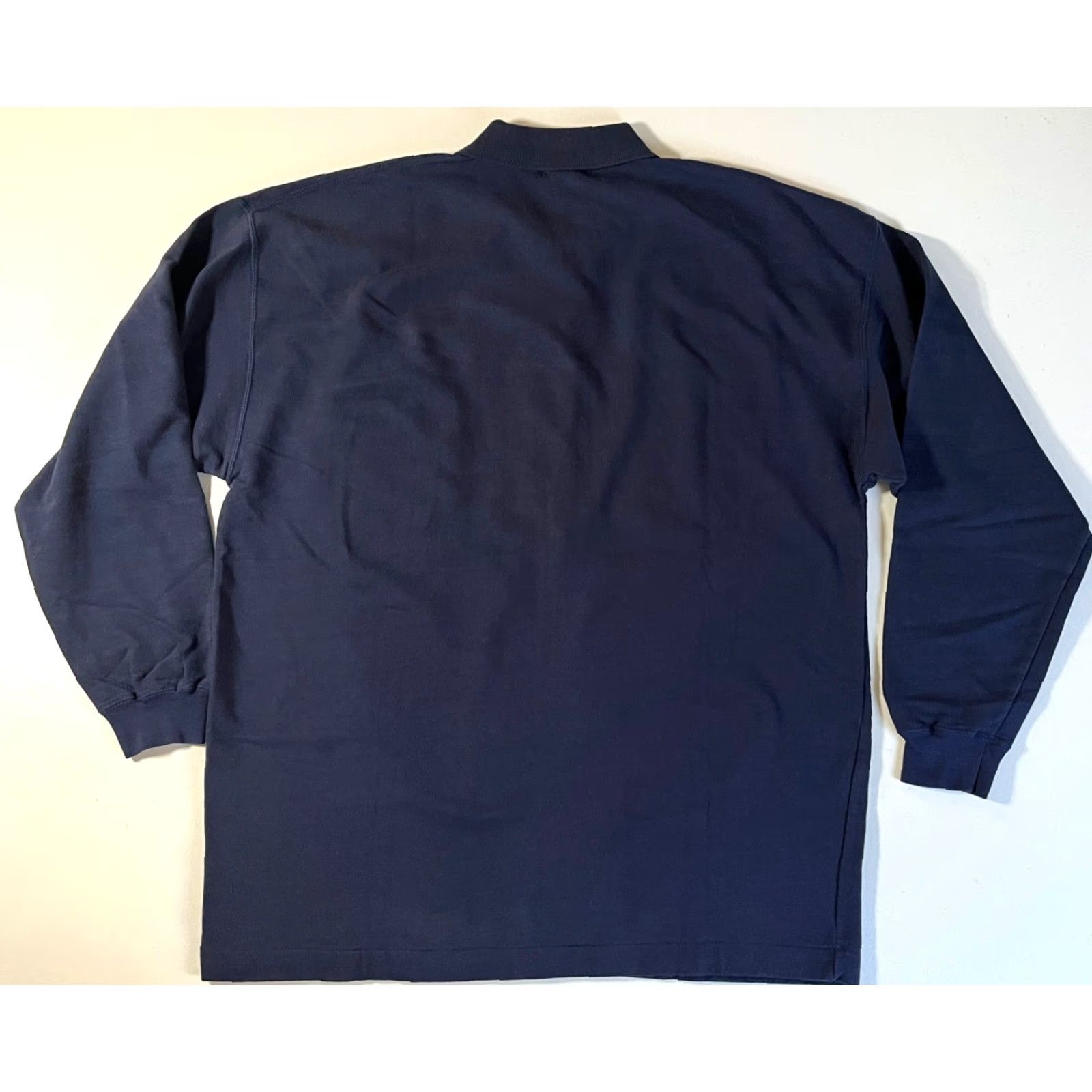 Gap VINTAGE Gap Polo Shirt Long Sleeve Men’s Navy Sz M Relaxed Fit Shirt Size US M / EU 48-50 / 2 - 5 Thumbnail