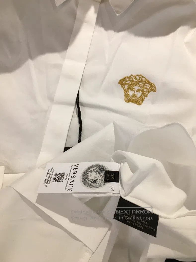 Versace Versace White shirt Size US XS / EU 42 / 0 - 5 Thumbnail