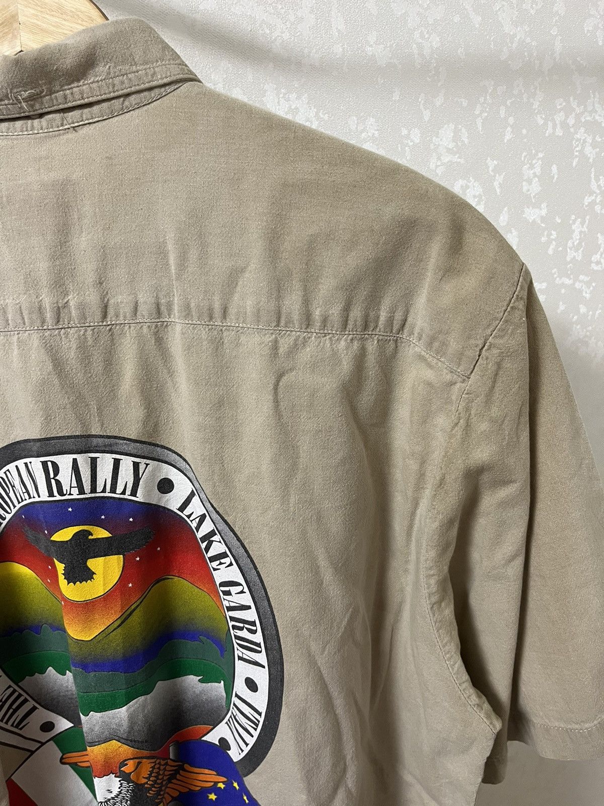 Harley Davidson × Vintage Harley Davidson European Tour Italy 1996 Vintage y2k Shirt Size US XL / EU 56 / 4 - 8 Thumbnail