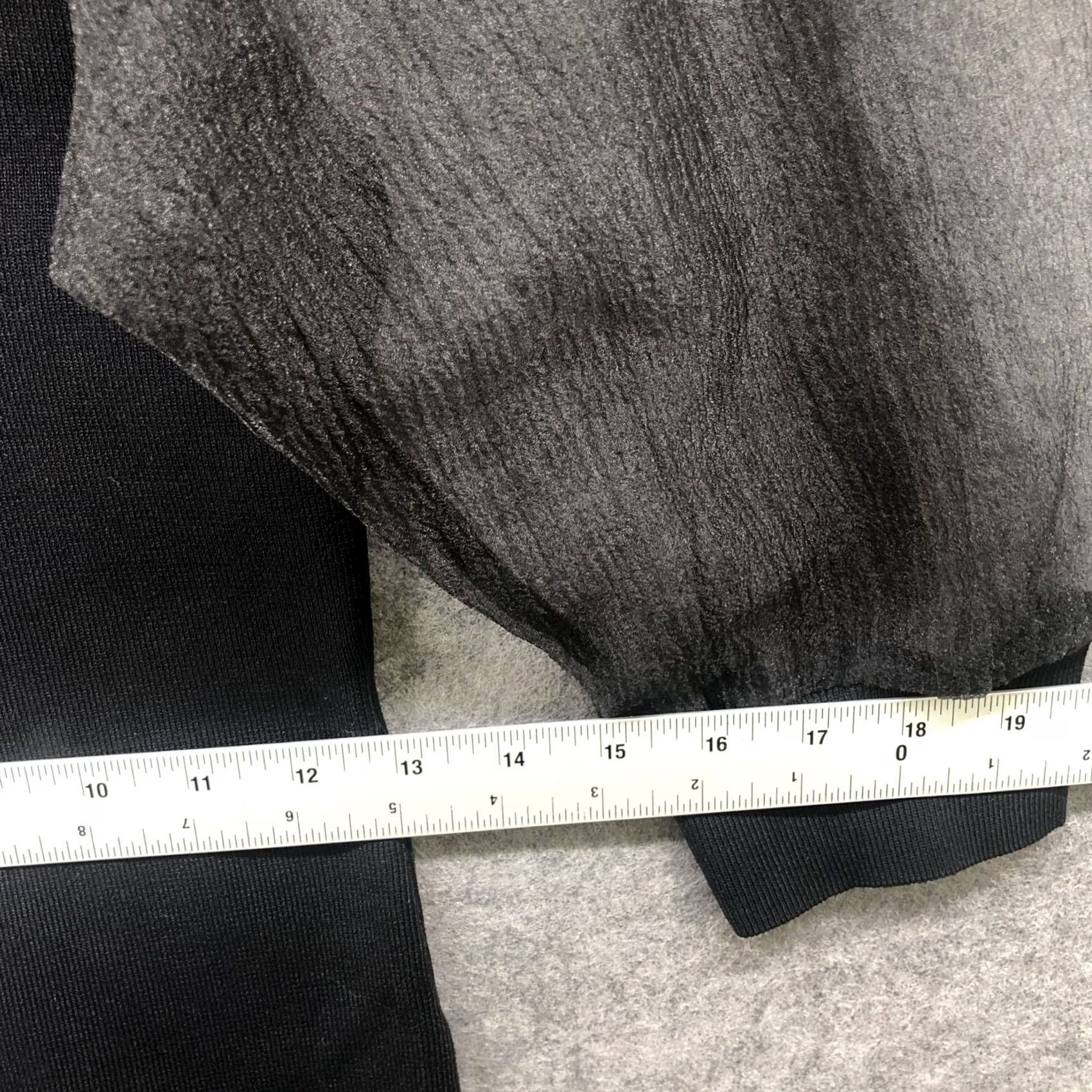 Mango MNG Black Mini Dress Size S Puff Sleeve Square Neck Knit Bodycon Swt Sweater Dress, Viscose Nylon, Short, Regular, Women Size S / US 4 / IT 40 - 7 Thumbnail