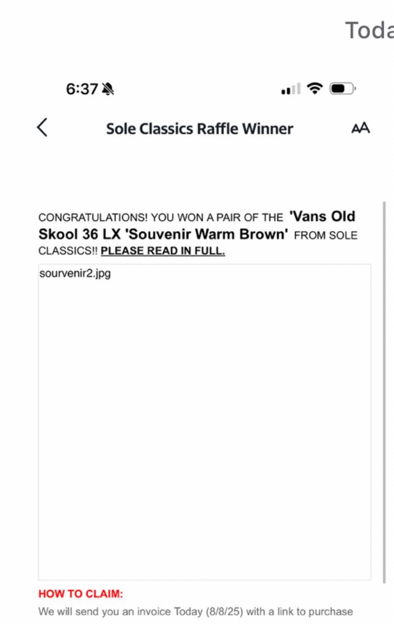 Vans Souvenir lx vans size 7.5 Size US 7.5 / EU 40-41 - 6 Thumbnail