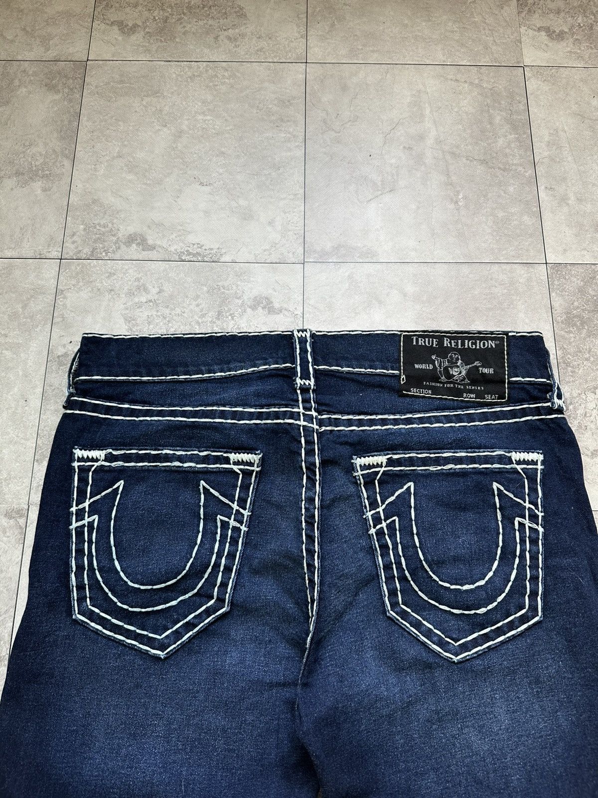 True Religion × Vintage Vintage True Religion Denim Rocco Relaxed Skinny Jeans Sz 34 Size US 34 / EU 50 - 9 Thumbnail