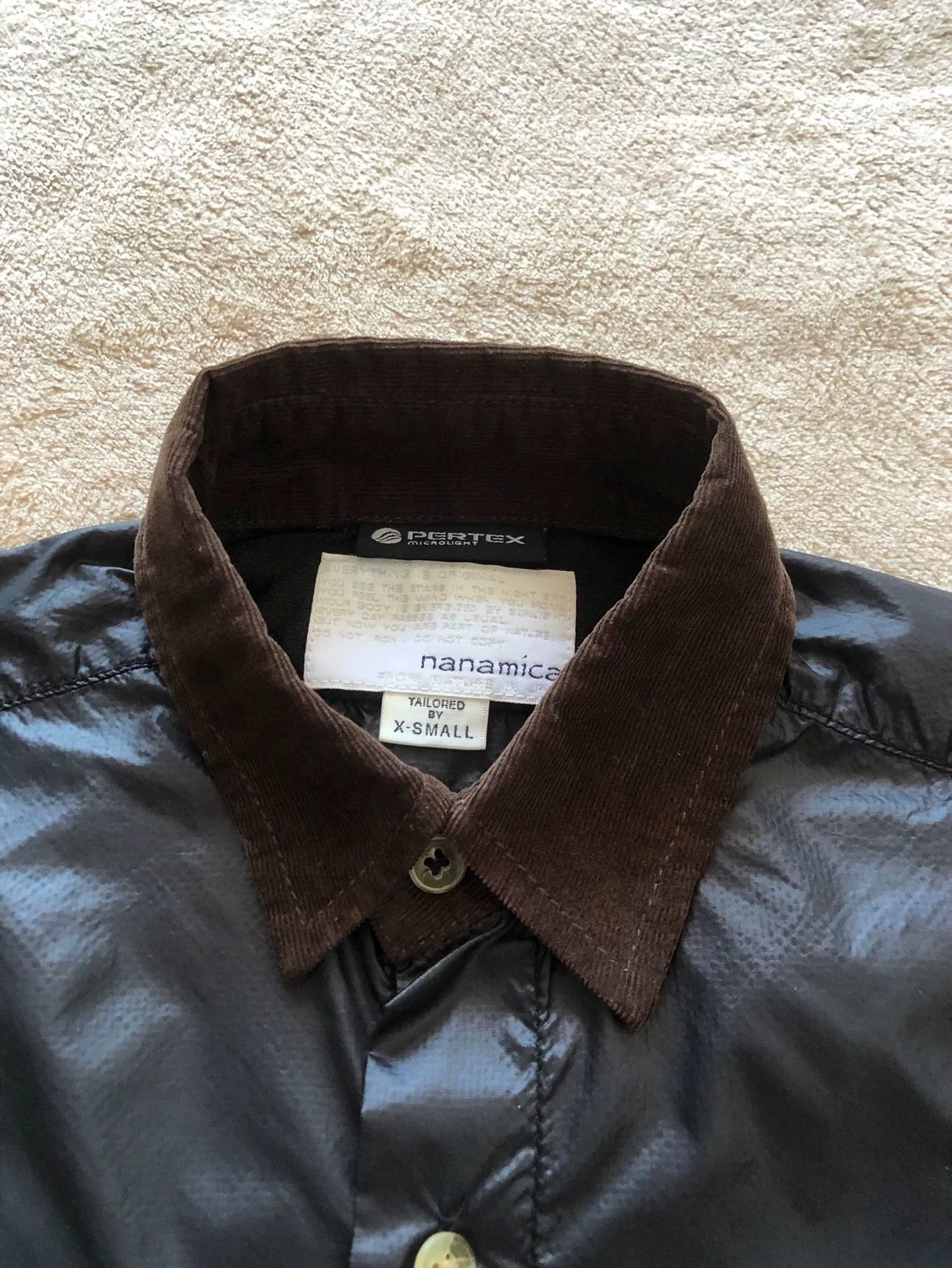 Nanamica Pertex Microlight Jacket in Black, Men's (Size Xs) — image 2 of 6